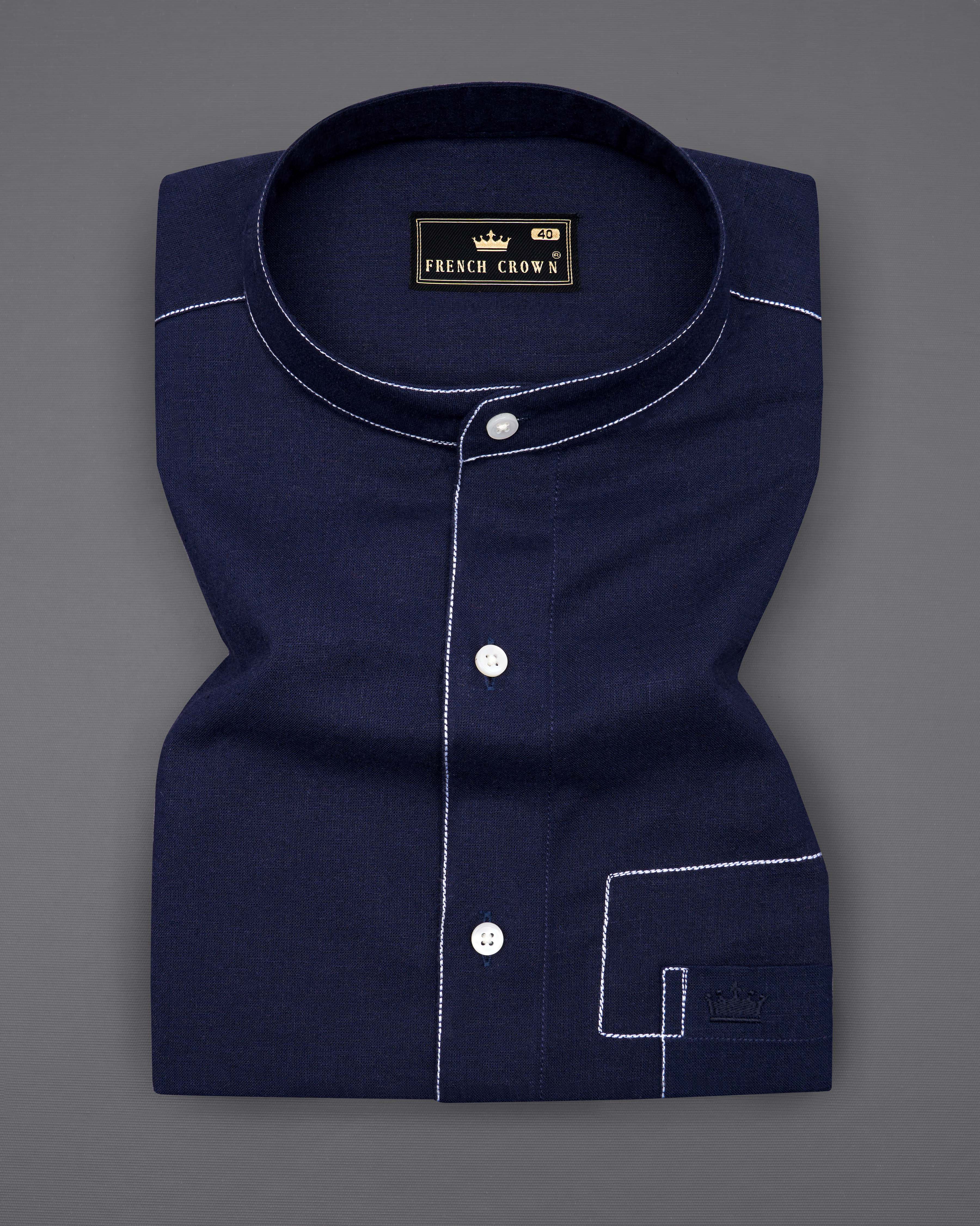 Mirage Navy Blue Luxurious Linen Designer Shirt  8782-M-P294-38,8782-M-P294-H-38,8782-M-P294-39,8782-M-P294-H-39,8782-M-P294-40,8782-M-P294-H-40,8782-M-P294-42,8782-M-P294-H-42,8782-M-P294-44,8782-M-P294-H-44,8782-M-P294-46,8782-M-P294-H-46,8782-M-P294-48,8782-M-P294-H-48,8782-M-P294-50,8782-M-P294-H-50,8782-M-P294-52,8782-M-P294-H-52