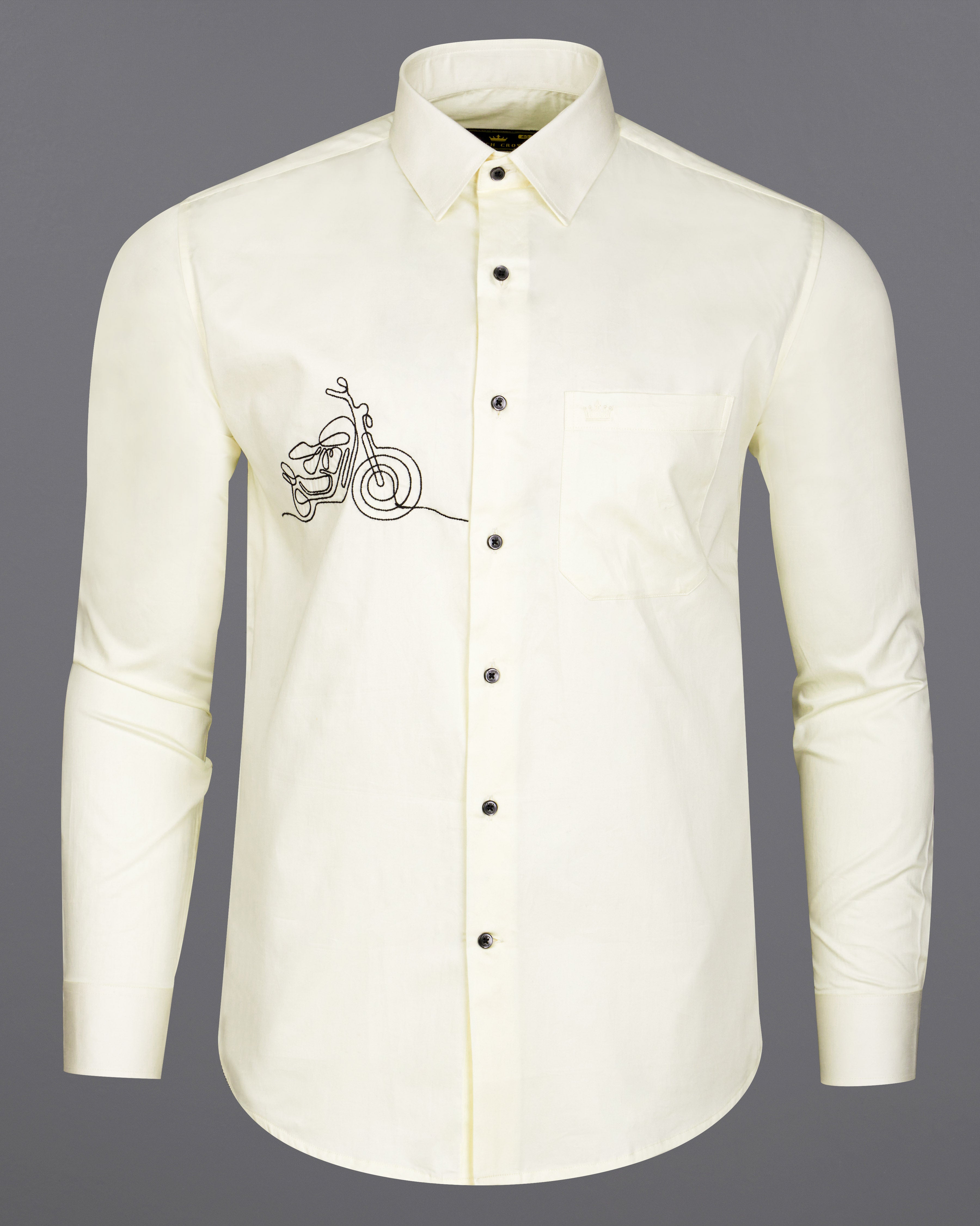 Apricot Yellow Bike Embroidered Super Soft Premium Cotton Shirt  8817-BLK-E014-38,8817-BLK-E014-H-38,8817-BLK-E014-39,8817-BLK-E014-H-39,8817-BLK-E014-40,8817-BLK-E014-H-40,8817-BLK-E014-42,8817-BLK-E014-H-42,8817-BLK-E014-44,8817-BLK-E014-H-44,8817-BLK-E014-46,8817-BLK-E014-H-46,8817-BLK-E014-48,8817-BLK-E014-H-48,8817-BLK-E014-50,8817-BLK-E014-H-50,8817-BLK-E014-52,8817-BLK-E014-H-52