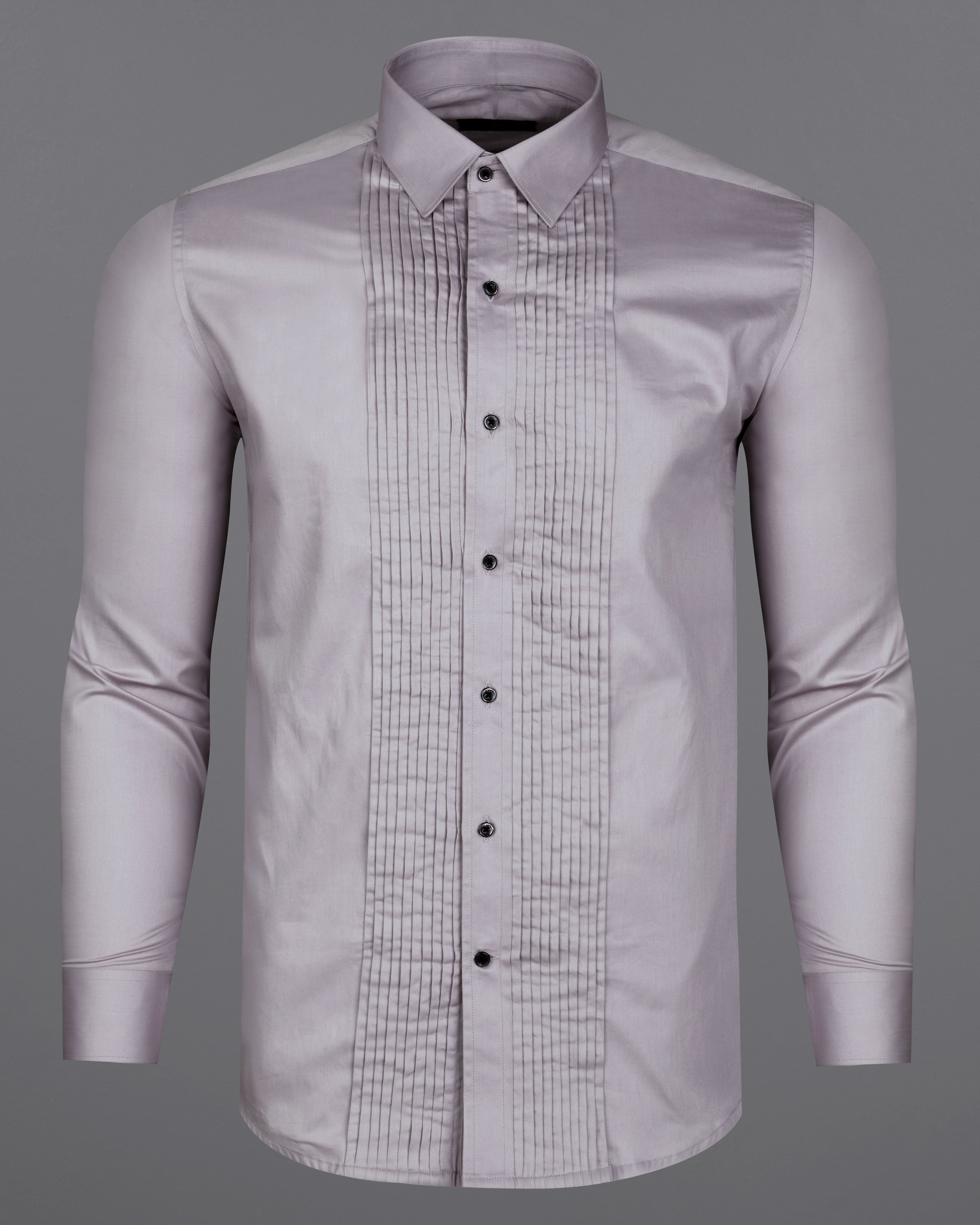 Pale Slate Lavender Snake Pleated Super Soft Premium Cotton Tuxedo Shirt  8818-BLK-TXD-38,8818-BLK-TXD-H-38,8818-BLK-TXD-39,8818-BLK-TXD-H-39,8818-BLK-TXD-40,8818-BLK-TXD-H-40,8818-BLK-TXD-42,8818-BLK-TXD-H-42,8818-BLK-TXD-44,8818-BLK-TXD-H-44,8818-BLK-TXD-46,8818-BLK-TXD-H-46,8818-BLK-TXD-48,8818-BLK-TXD-H-48,8818-BLK-TXD-50,8818-BLK-TXD-H-50,8818-BLK-TXD-52,8818-BLK-TXD-H-52