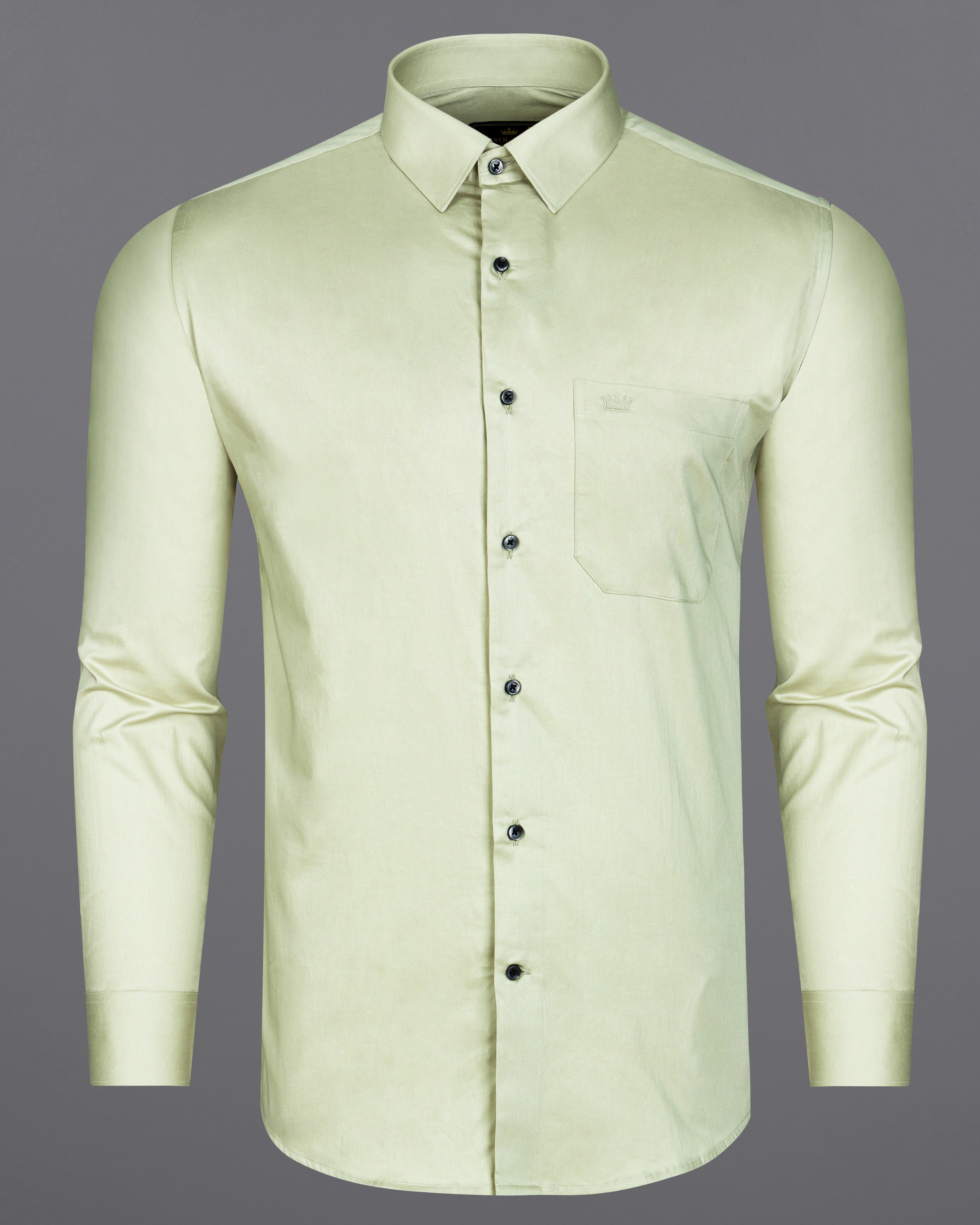 Coriander Green Super Soft Premium Cotton Shirt 8875-BLK-38, 8875-BLK-H-38,  8875-BLK-39,  8875-BLK-H-39,  8875-BLK-40,  8875-BLK-H-40,  8875-BLK-42,  8875-BLK-H-42,  8875-BLK-44,  8875-BLK-H-44,  8875-BLK-46,  8875-BLK-H-46,  8875-BLK-48,  8875-BLK-H-48,  8875-BLK-50,  8875-BLK-H-50,  8875-BLK-52,  8875-BLK-H-52