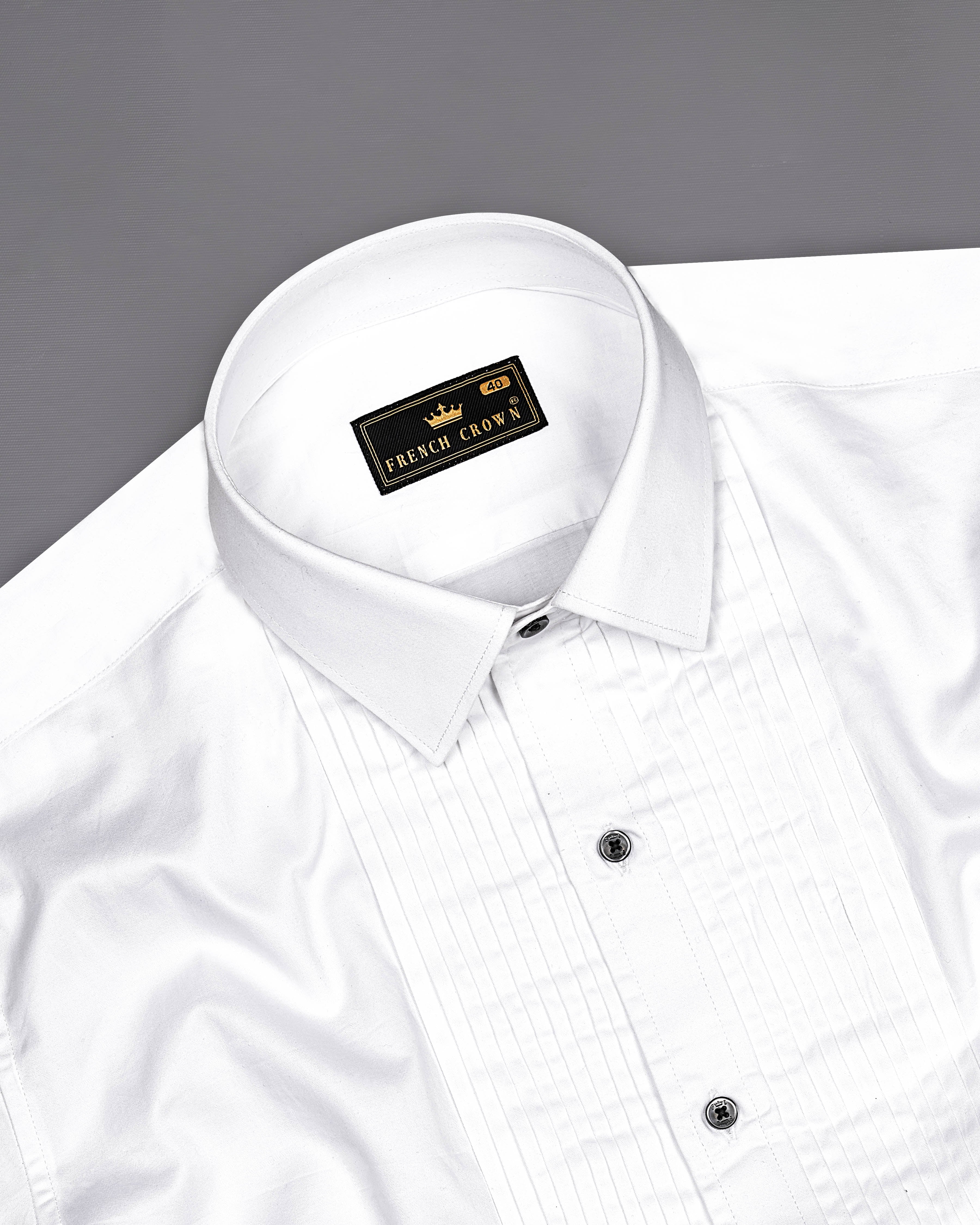 Bright White Subtle Sheen Snake Pleated Super Soft Premium Cotton Tuxedo Shirt 8878-BLK-TXD-38, 8878-BLK-TXD-H-38, 8878-BLK-TXD-39, 8878-BLK-TXD-H-39, 8878-BLK-TXD-40, 8878-BLK-TXD-H-40, 8878-BLK-TXD-42, 8878-BLK-TXD-H-42, 8878-BLK-TXD-44, 8878-BLK-TXD-H-44, 8878-BLK-TXD-46, 8878-BLK-TXD-H-46, 8878-BLK-TXD-48, 8878-BLK-TXD-H-48, 8878-BLK-TXD-50, 8878-BLK-TXD-H-50, 8878-BLK-TXD-52, 8878-BLK-TXD-H-52