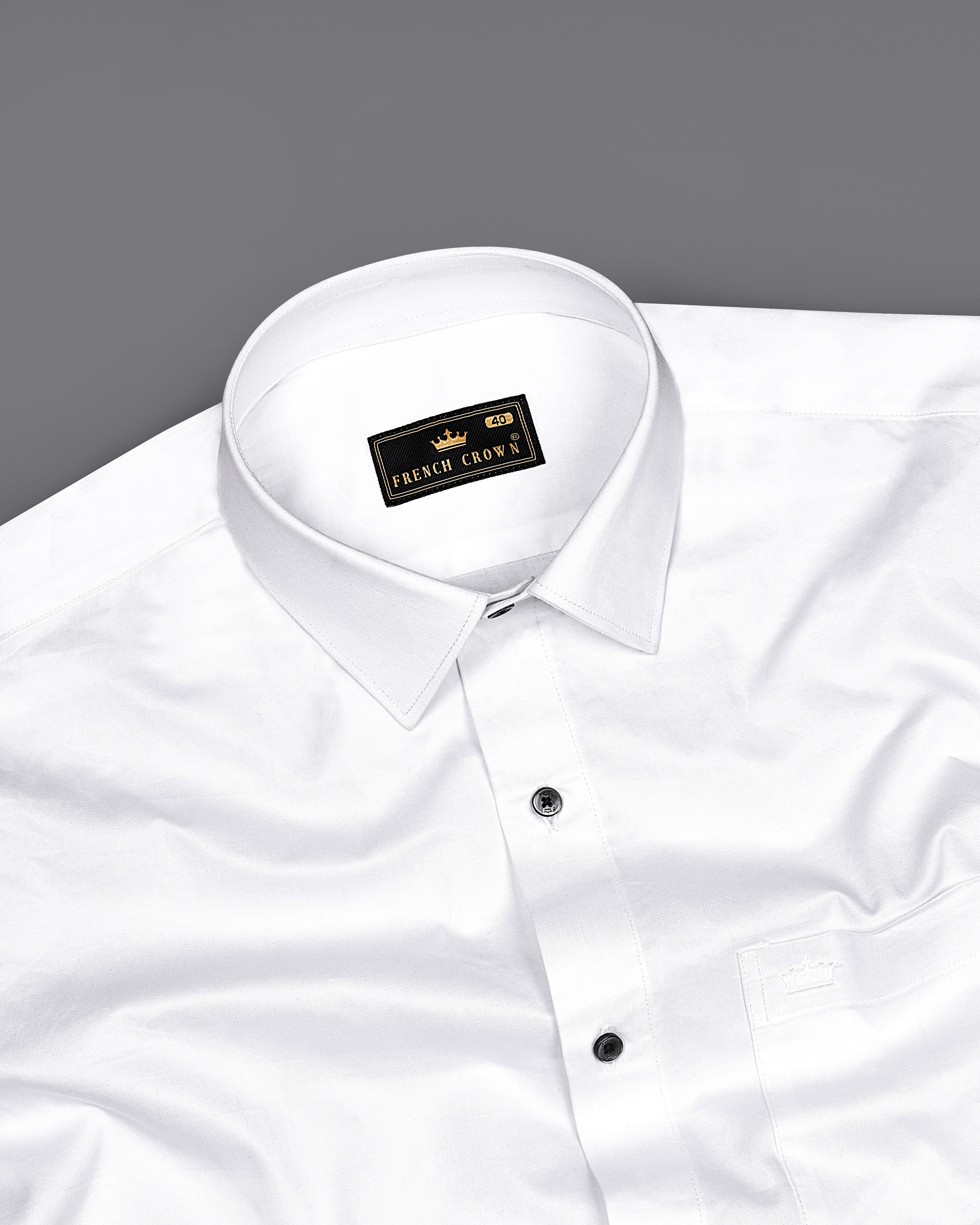 Bright White Subtle Sheen Super Soft Premium Cotton Shirt 8879-BLK-38, 8879-BLK-H-38, 8879-BLK-39, 8879-BLK-H-39, 8879-BLK-40, 8879-BLK-H-40, 8879-BLK-42, 8879-BLK-H-42, 8879-BLK-44, 8879-BLK-H-44, 8879-BLK-46, 8879-BLK-H-46, 8879-BLK-48, 8879-BLK-H-48, 8879-BLK-50, 8879-BLK-H-50, 8879-BLK-52, 8879-BLK-H-52