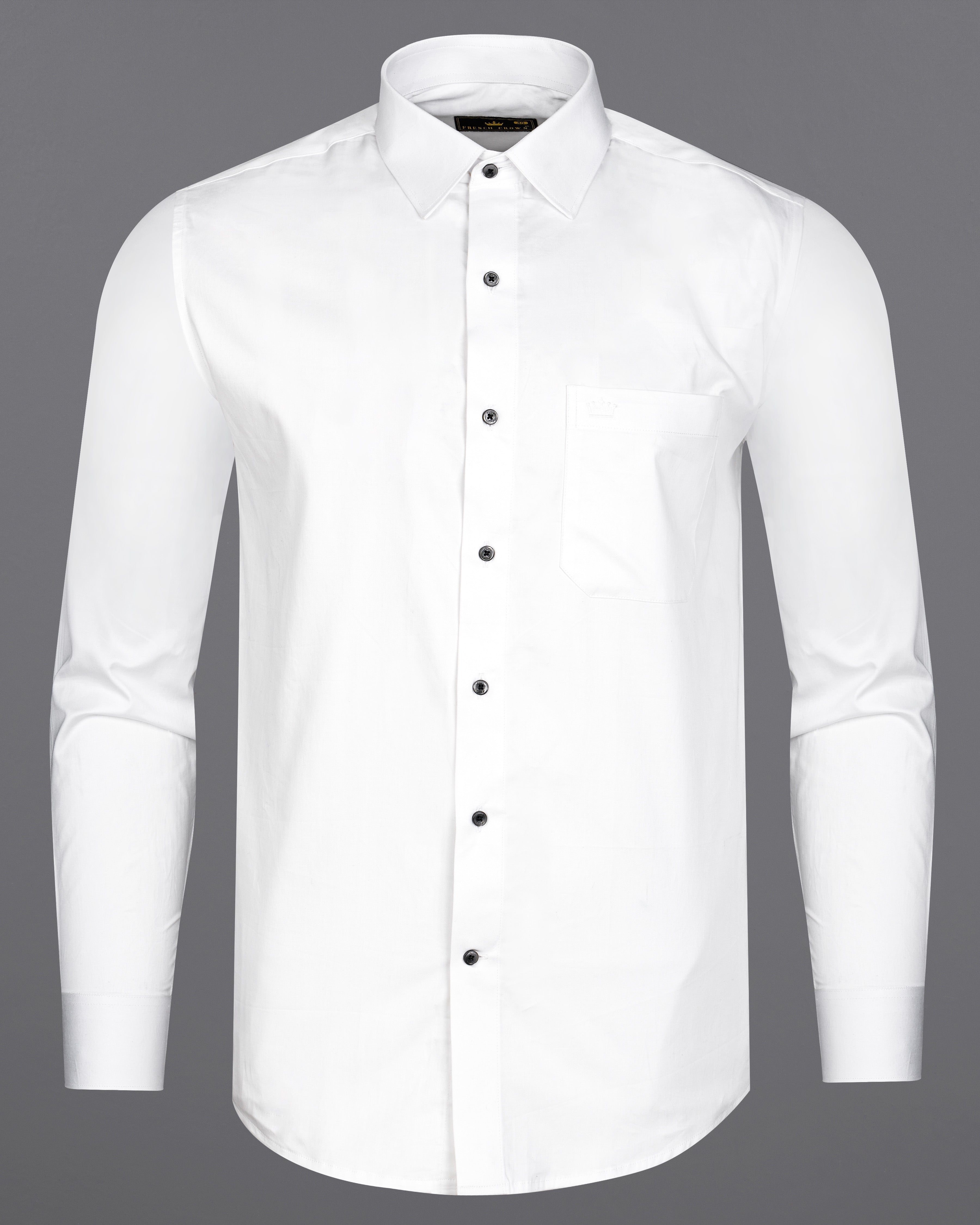 Bright White Subtle Sheen Super Soft Premium Cotton Shirt 8879-BLK-38, 8879-BLK-H-38, 8879-BLK-39, 8879-BLK-H-39, 8879-BLK-40, 8879-BLK-H-40, 8879-BLK-42, 8879-BLK-H-42, 8879-BLK-44, 8879-BLK-H-44, 8879-BLK-46, 8879-BLK-H-46, 8879-BLK-48, 8879-BLK-H-48, 8879-BLK-50, 8879-BLK-H-50, 8879-BLK-52, 8879-BLK-H-52