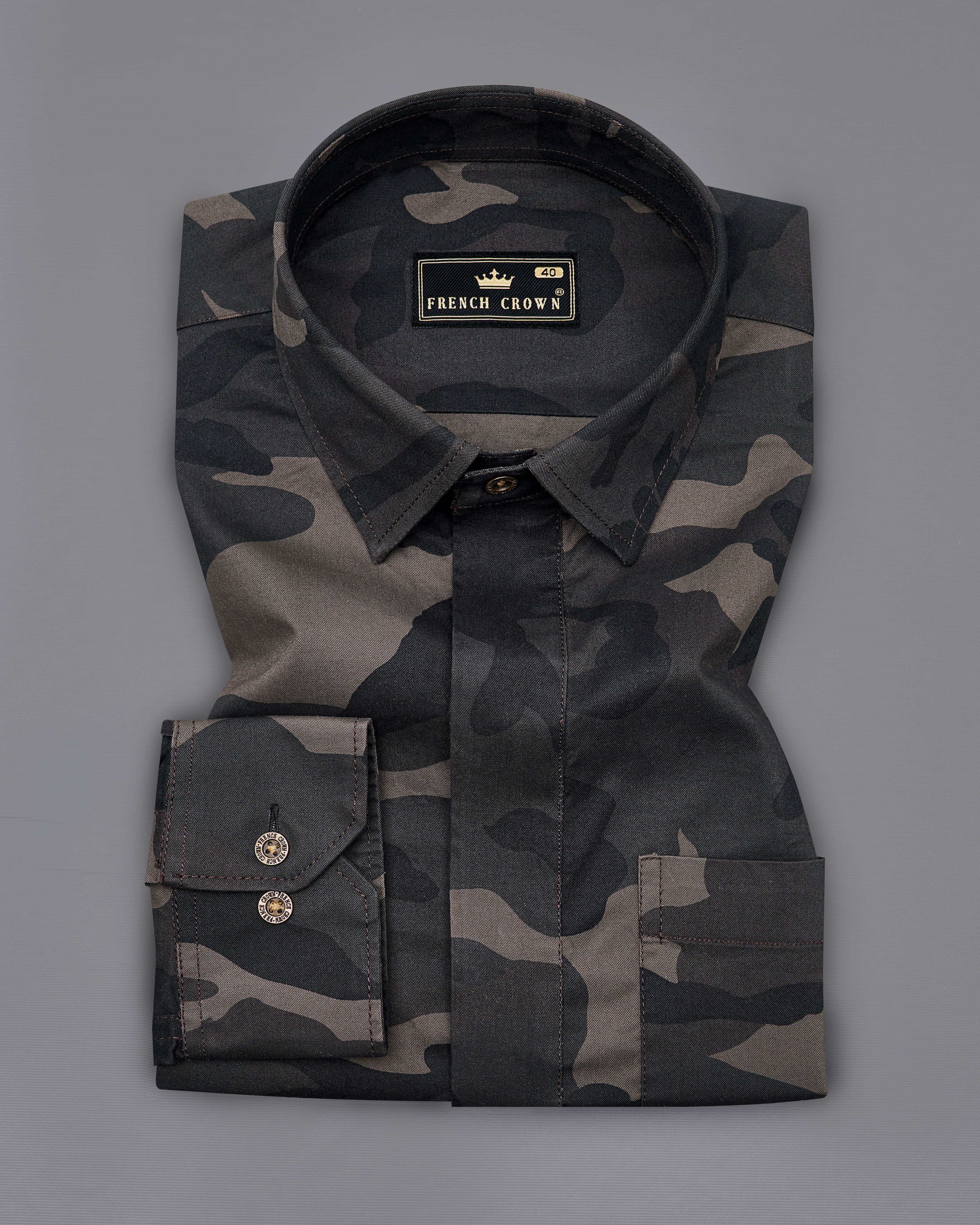 Birch Brown with Thunder Green Multi Coloured  Camouflage Military Printed Royal Oxford Designer Shirt 8906-MB-P314-38, 8906-MB-P314-H-38,  8906-MB-P314-39,  8906-MB-P314-H-39,  8906-MB-P314-40,  8906-MB-P314-H-40,  8906-MB-P314-42,  8906-MB-P314-H-42,  8906-MB-P314-44,  8906-MB-P314-H-44,  8906-MB-P314-46,  8906-MB-P314-H-46,  8906-MB-P314-48,  8906-MB-P314-H-48,  8906-MB-P314-50,  8906-MB-P314-H-50,  8906-MB-P314-52,  8906-MB-P314-H-52