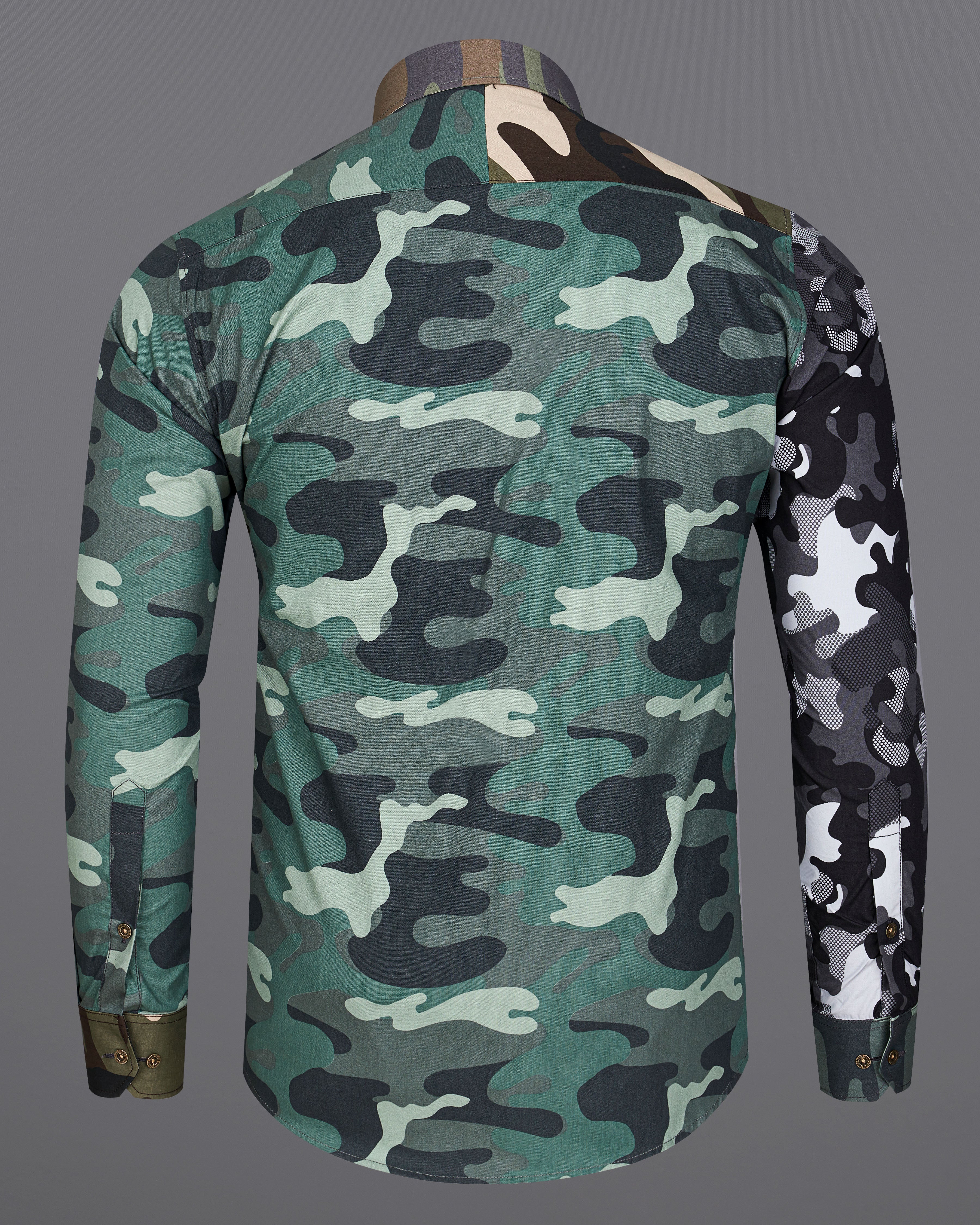 Casal Green with Gunmetal Blue Multicolour Camouflage Military Printed Royal Oxford Designer Shirt 8907-MB-P331-38, 8907-MB-P331-H-38,  8907-MB-P331-39,  8907-MB-P331-H-39,  8907-MB-P331-40,  8907-MB-P331-H-40,  8907-MB-P331-42,  8907-MB-P331-H-42,  8907-MB-P331-44,  8907-MB-P331-H-44,  8907-MB-P331-46,  8907-MB-P331-H-46,  8907-MB-P331-48,  8907-MB-P331-H-48,  8907-MB-P331-50,  8907-MB-P331-H-50,  8907-MB-P331-52,  8907-MB-P331-H-52