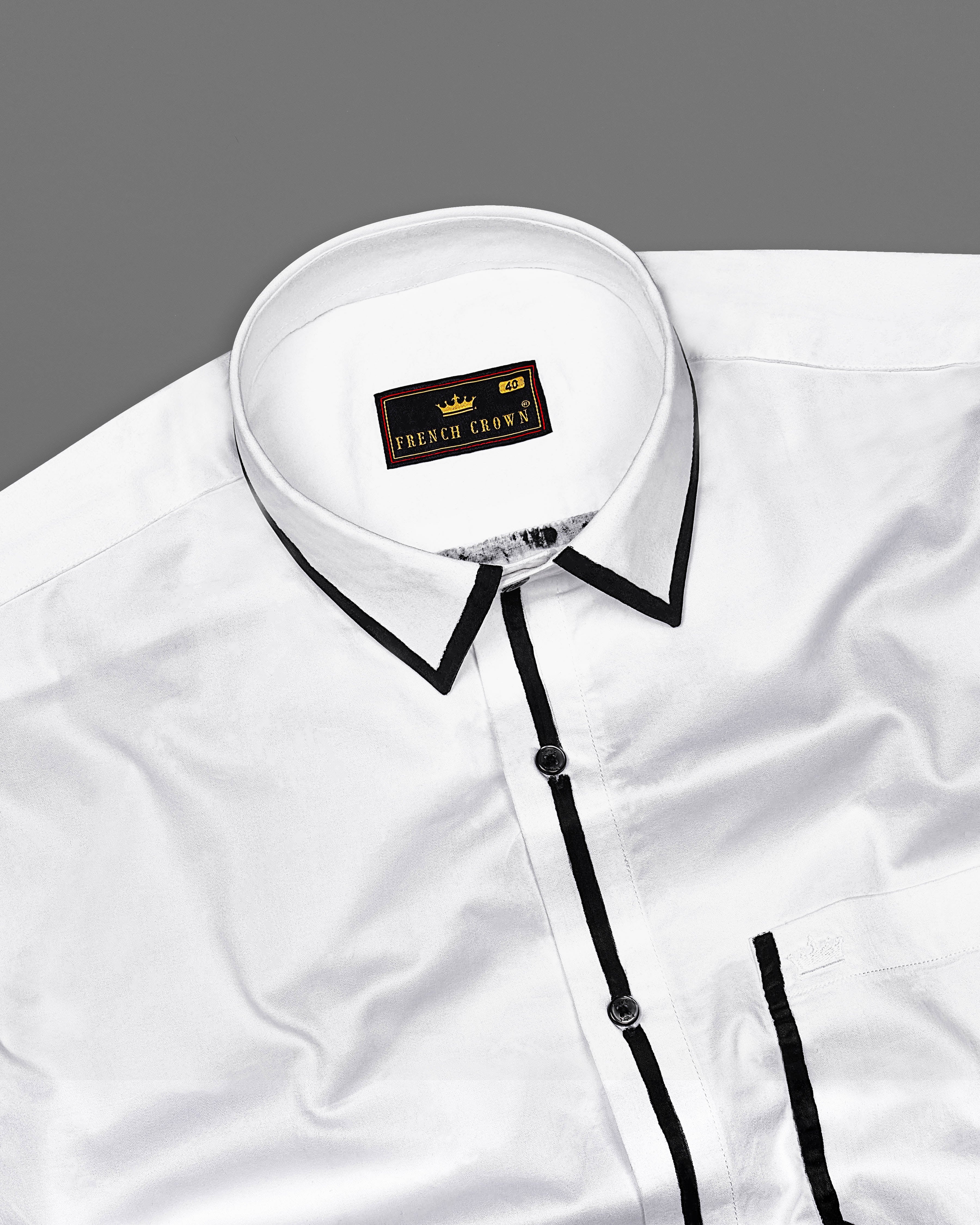 Bright White Subtle Sheen Embellished with Black Hand Painted Lines Super Soft Premium Cotton Designer Shirt 8935-BLK-ART-38,8935-BLK-ART-H-38,8935-BLK-ART-39,8935-BLK-ART-H-39,8935-BLK-ART-40,8935-BLK-ART-H-40,8935-BLK-ART-42,8935-BLK-ART-H-42,8935-BLK-ART-44,8935-BLK-ART-H-44,8935-BLK-ART-46,8935-BLK-ART-H-46,8935-BLK-ART-48,8935-BLK-ART-H-48,8935-BLK-ART-50,8935-BLK-ART-H-50,8935-BLK-ART-52,8935-BLK-ART-H-52