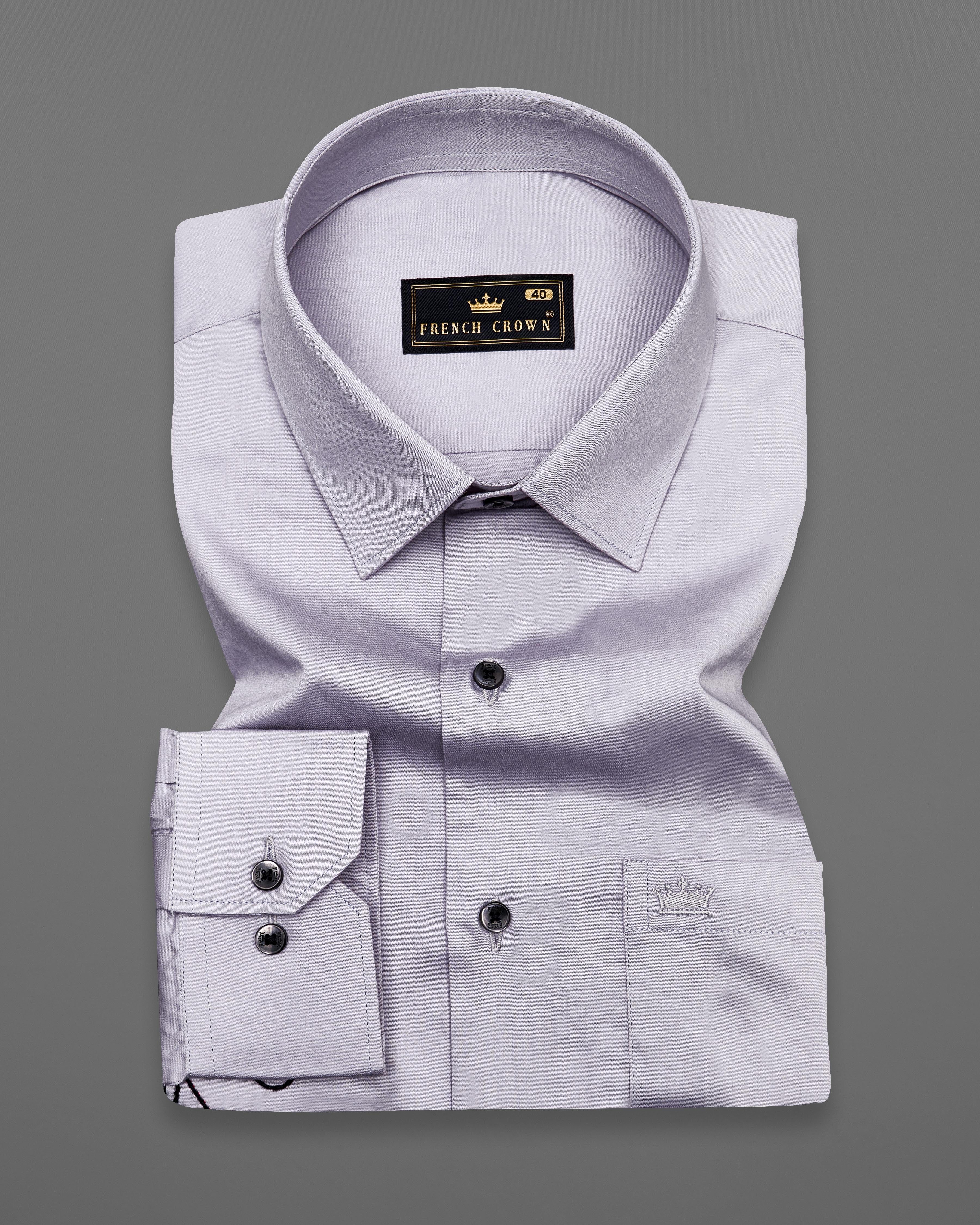 Pale Slate Lavender Subtle Sheen Embroidered Super Soft Premium Cotton Shirt 8948-BLK-E024-38, 8948-BLK-E024-H-38, 8948-BLK-E024-39, 8948-BLK-E024-H-39, 8948-BLK-E024-40, 8948-BLK-E024-H-40, 8948-BLK-E024-42, 8948-BLK-E024-H-42, 8948-BLK-E024-44, 8948-BLK-E024-H-44, 8948-BLK-E024-46, 8948-BLK-E024-H-46, 8948-BLK-E024-48, 8948-BLK-E024-H-48, 8948-BLK-E024-50, 8948-BLK-E024-H-50, 8948-BLK-E024-52, 8948-BLK-E024-H-52