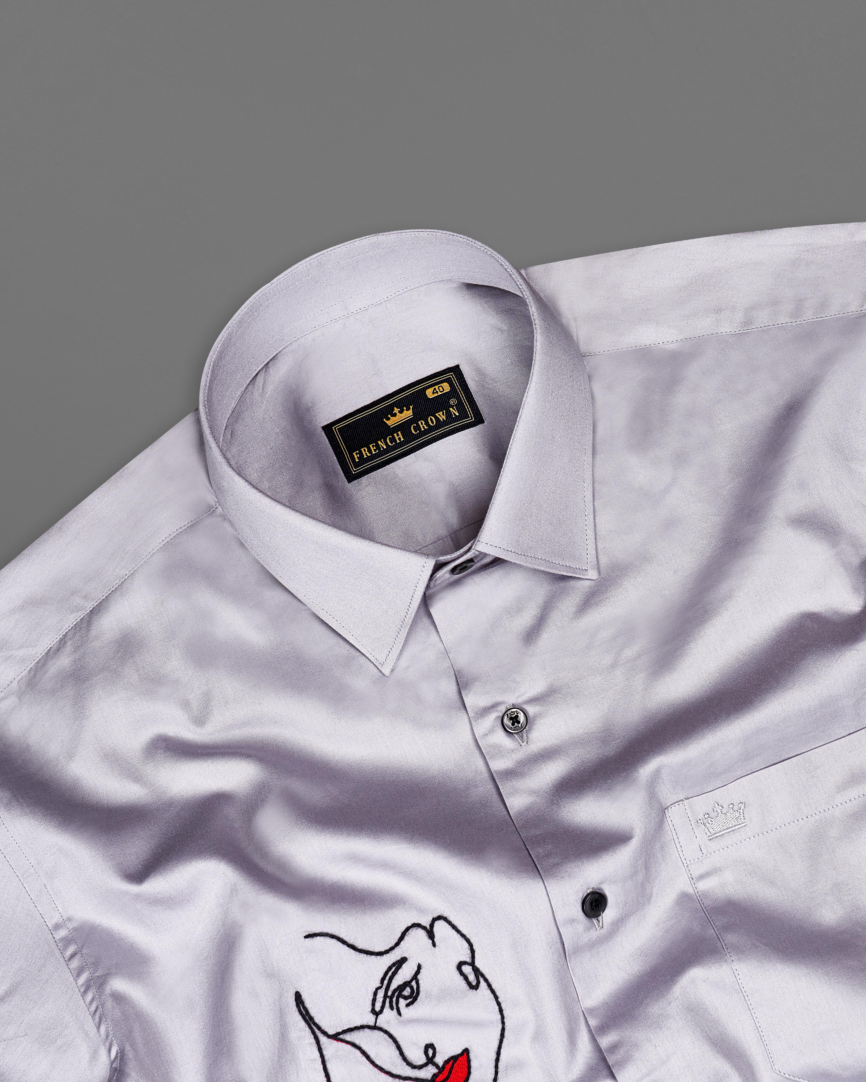 Pale Slate Lavender Subtle Sheen Embroidered Super Soft Premium Cotton Shirt 8948-BLK-E024-38, 8948-BLK-E024-H-38, 8948-BLK-E024-39, 8948-BLK-E024-H-39, 8948-BLK-E024-40, 8948-BLK-E024-H-40, 8948-BLK-E024-42, 8948-BLK-E024-H-42, 8948-BLK-E024-44, 8948-BLK-E024-H-44, 8948-BLK-E024-46, 8948-BLK-E024-H-46, 8948-BLK-E024-48, 8948-BLK-E024-H-48, 8948-BLK-E024-50, 8948-BLK-E024-H-50, 8948-BLK-E024-52, 8948-BLK-E024-H-52