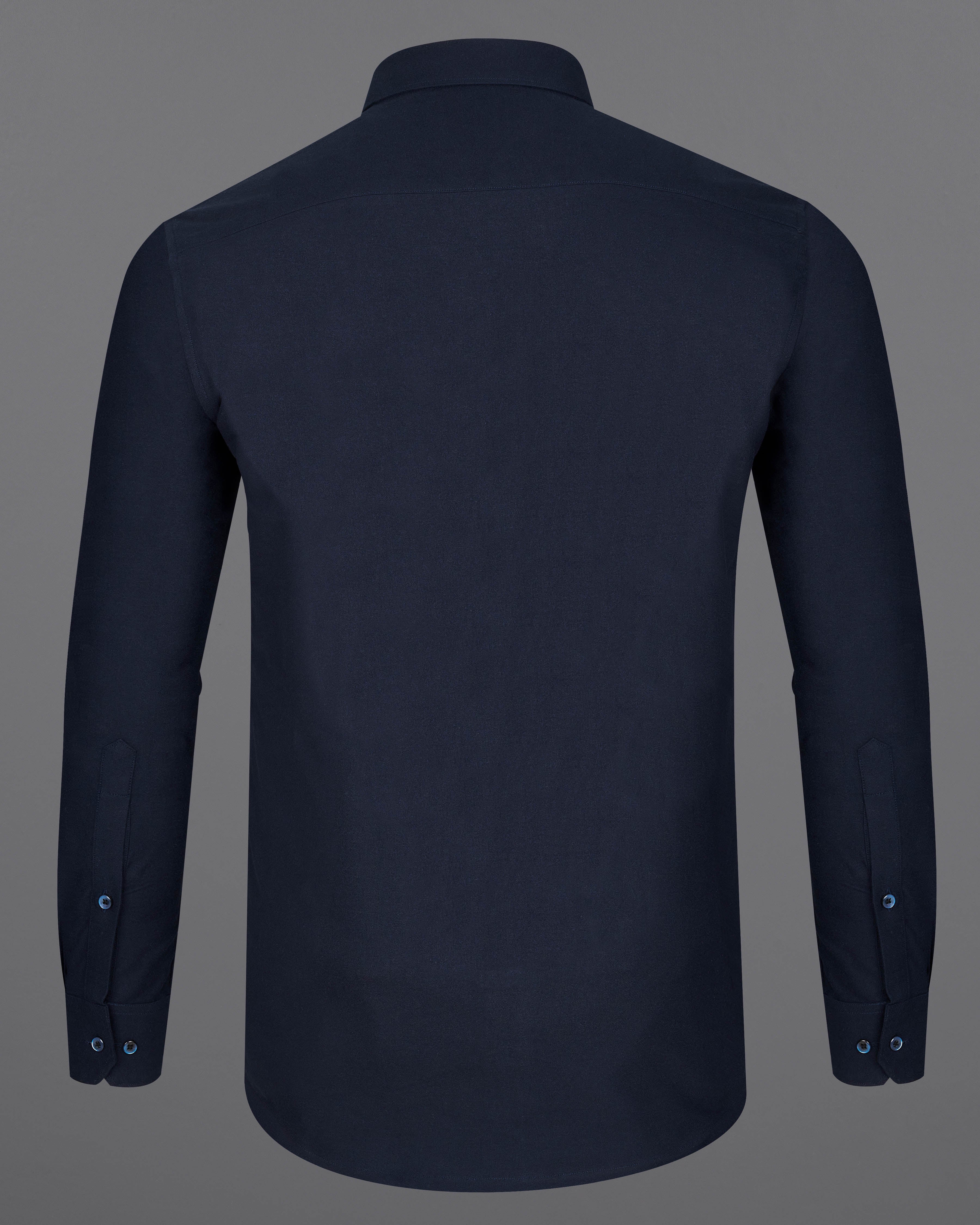 Cinder Navy Blue Royal Oxford Shirt