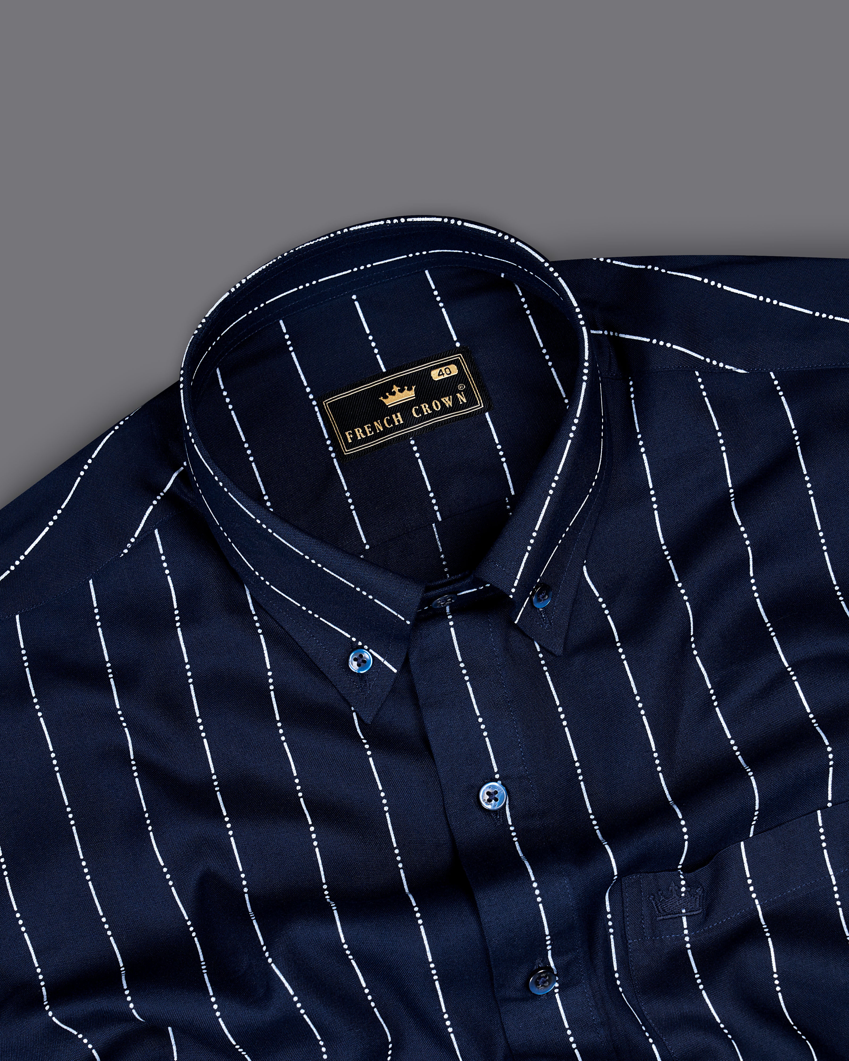 Tangaroa Navy Blue With White Striped Premium Tencel Shirt 9069-BD-BLE-38, 9069-BD-BLE-H-38, 9069-BD-BLE-39, 9069-BD-BLE-H-39, 9069-BD-BLE-40, 9069-BD-BLE-H-40, 9069-BD-BLE-42, 9069-BD-BLE-H-42, 9069-BD-BLE-44, 9069-BD-BLE-H-44, 9069-BD-BLE-46, 9069-BD-BLE-H-46, 9069-BD-BLE-48, 9069-BD-BLE-H-48, 9069-BD-BLE-50, 9069-BD-BLE-H-50, 9069-BD-BLE-52, 9069-BD-BLE-H-52