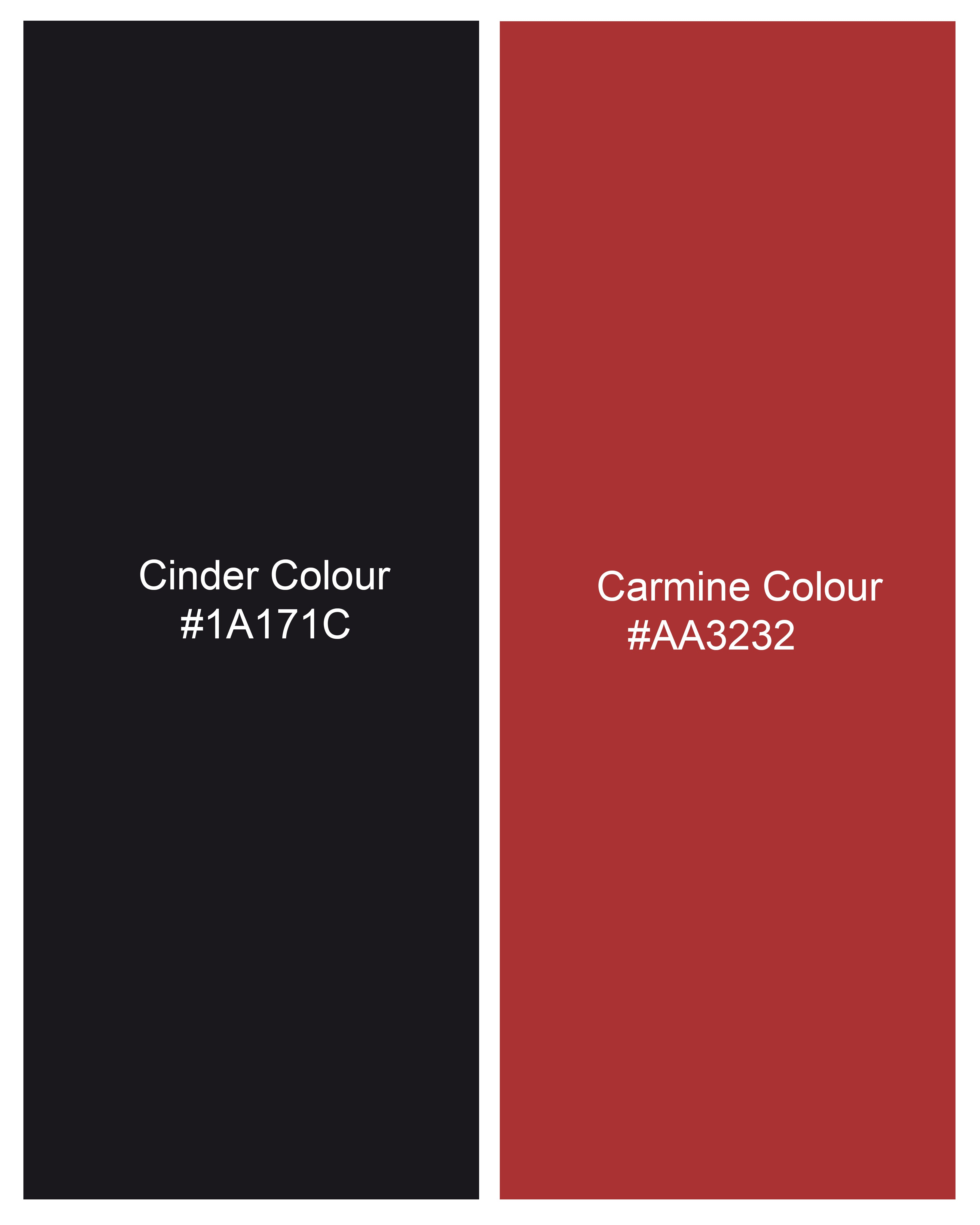 Cinder Black and Carmine Red Honeycomb Pattern Premium Cotton Kurta Shirt 9071-KS-38, 9071-KS-H-38, 9071-KS-39, 9071-KS-H-39, 9071-KS-40, 9071-KS-H-40, 9071-KS-42, 9071-KS-H-42, 9071-KS-44, 9071-KS-H-44, 9071-KS-46, 9071-KS-H-46, 9071-KS-48, 9071-KS-H-48, 9071-KS-50, 9071-KS-H-50, 9071-KS-52, 9071-KS-H-52
