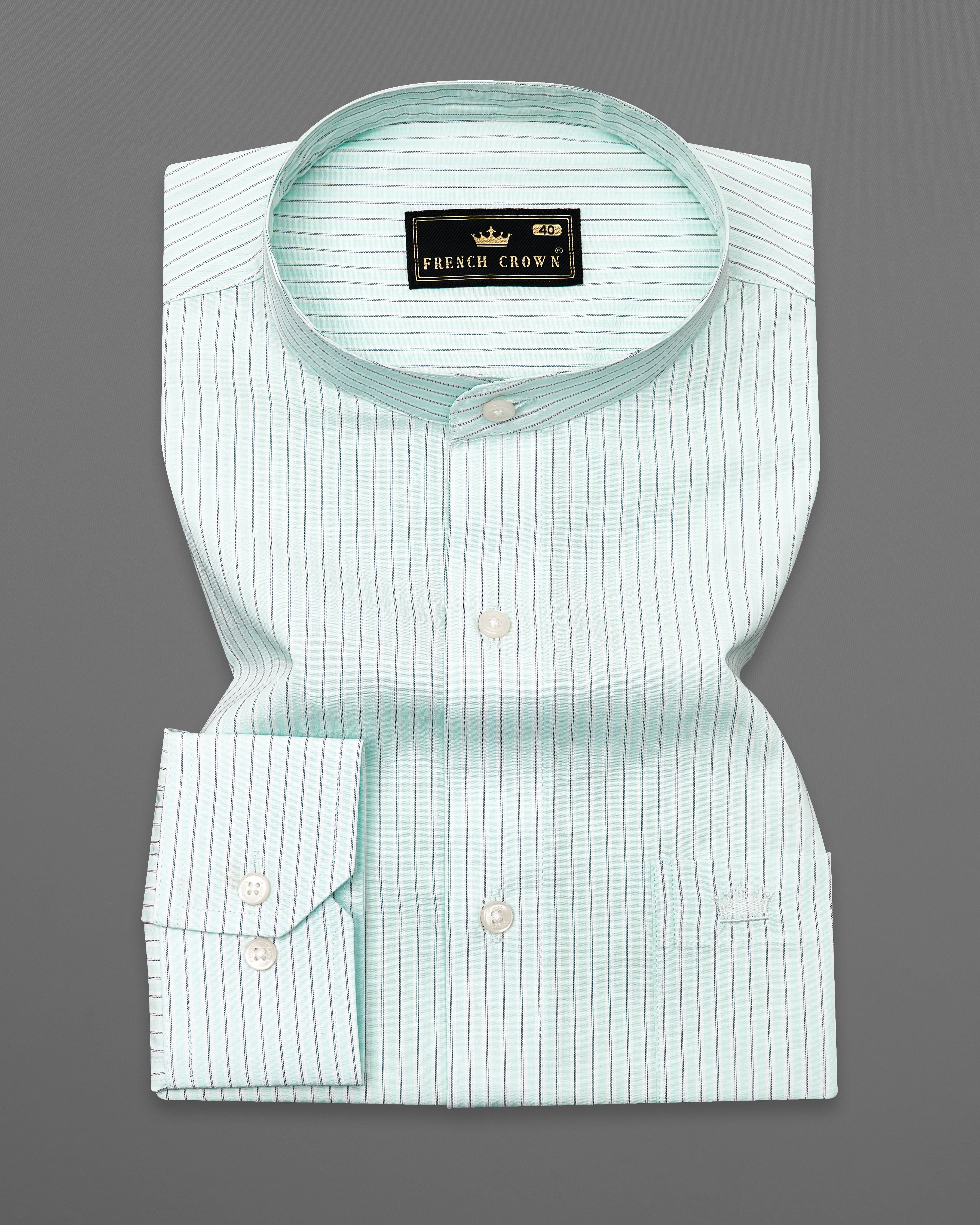 Tranquil Light Green Striped Premium Cotton Shirt 9160-M-38,9160-M-H-38,9160-M-39,9160-M-H-39,9160-M-40,9160-M-H-40,9160-M-42,9160-M-H-42,9160-M-44,9160-M-H-44,9160-M-46,9160-M-H-46,9160-M-48,9160-M-H-48,9160-M-50,9160-M-H-50,9160-M-52,9160-M-H-52