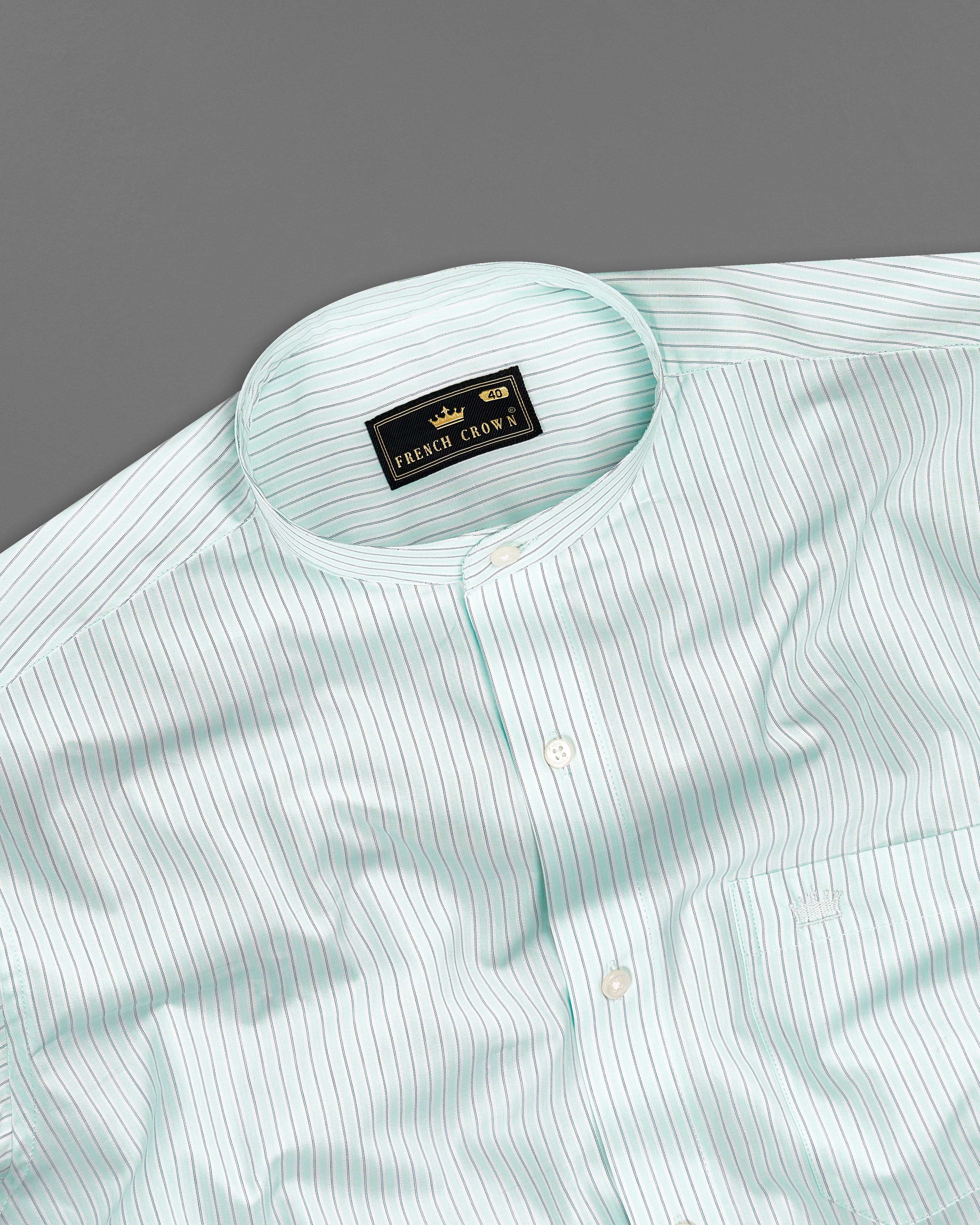 Tranquil Light Green Striped Premium Cotton Shirt 9160-M-38,9160-M-H-38,9160-M-39,9160-M-H-39,9160-M-40,9160-M-H-40,9160-M-42,9160-M-H-42,9160-M-44,9160-M-H-44,9160-M-46,9160-M-H-46,9160-M-48,9160-M-H-48,9160-M-50,9160-M-H-50,9160-M-52,9160-M-H-52