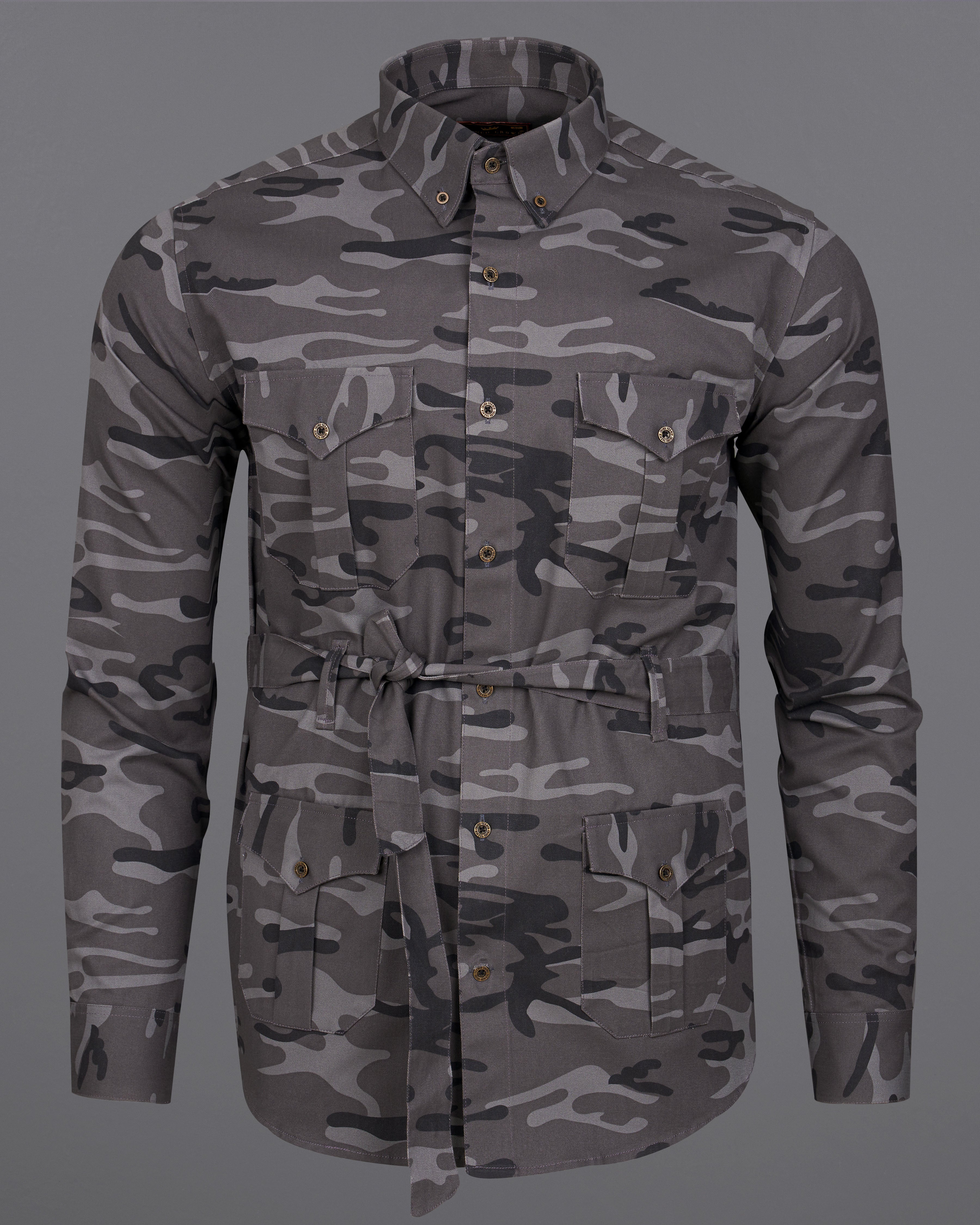 Vampire Gray with Black Camouflage Royal Oxford Designer Shirt with Belt Closure 9184-BD-OS-MB-D121-38,9184-BD-OS-MB-D121-H-38,9184-BD-OS-MB-D121-39,9184-BD-OS-MB-D121-H-39,9184-BD-OS-MB-D121-40,9184-BD-OS-MB-D121-H-40,9184-BD-OS-MB-D121-42,9184-BD-OS-MB-D121-H-42,9184-BD-OS-MB-D121-44,9184-BD-OS-MB-D121-H-44,9184-BD-OS-MB-D121-46,9184-BD-OS-MB-D121-H-46,9184-BD-OS-MB-D121-48,9184-BD-OS-MB-D121-H-48,9184-BD-OS-MB-D121-50,9184-BD-OS-MB-D121-H-50,9184-BD-OS-MB-D121-52,9184-BD-OS-MB-D121-H-52