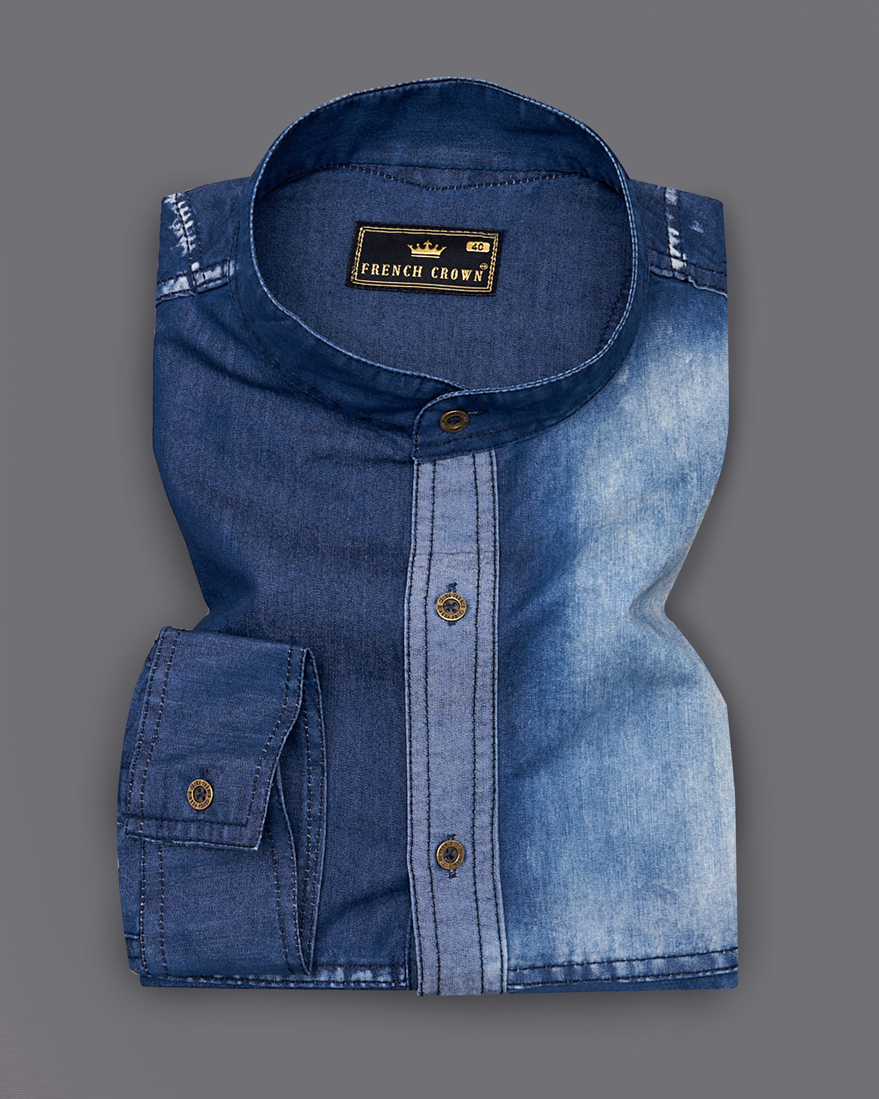 Mens Blue Chambray Work Shirt | Chambray Long Sleeve Shirt | Chambray Shirt  Jeans - Shirts - Aliexpress