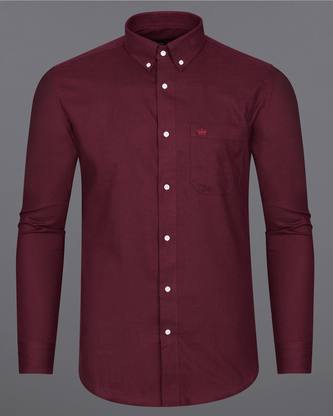 Formal Maroon Shirt