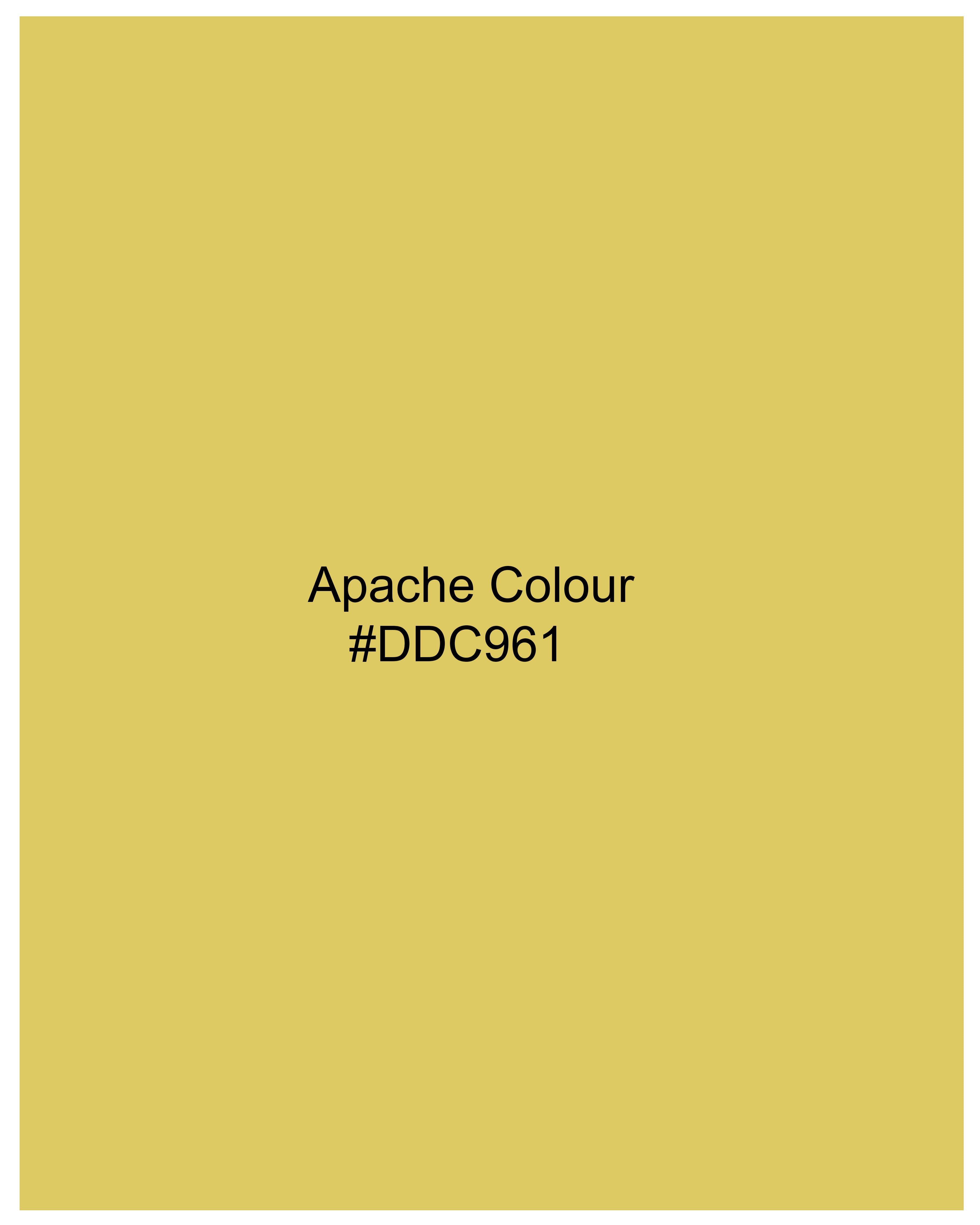 Apache Yellow Super Soft Designer Shirt 9272-SS-P350-38,9272-SS-P350-39,9272-SS-P350-40,9272-SS-P350-42,9272-SS-P350-44,9272-SS-P350-46,9272-SS-P350-48,9272-SS-P350-50,9272-SS-P350-52 