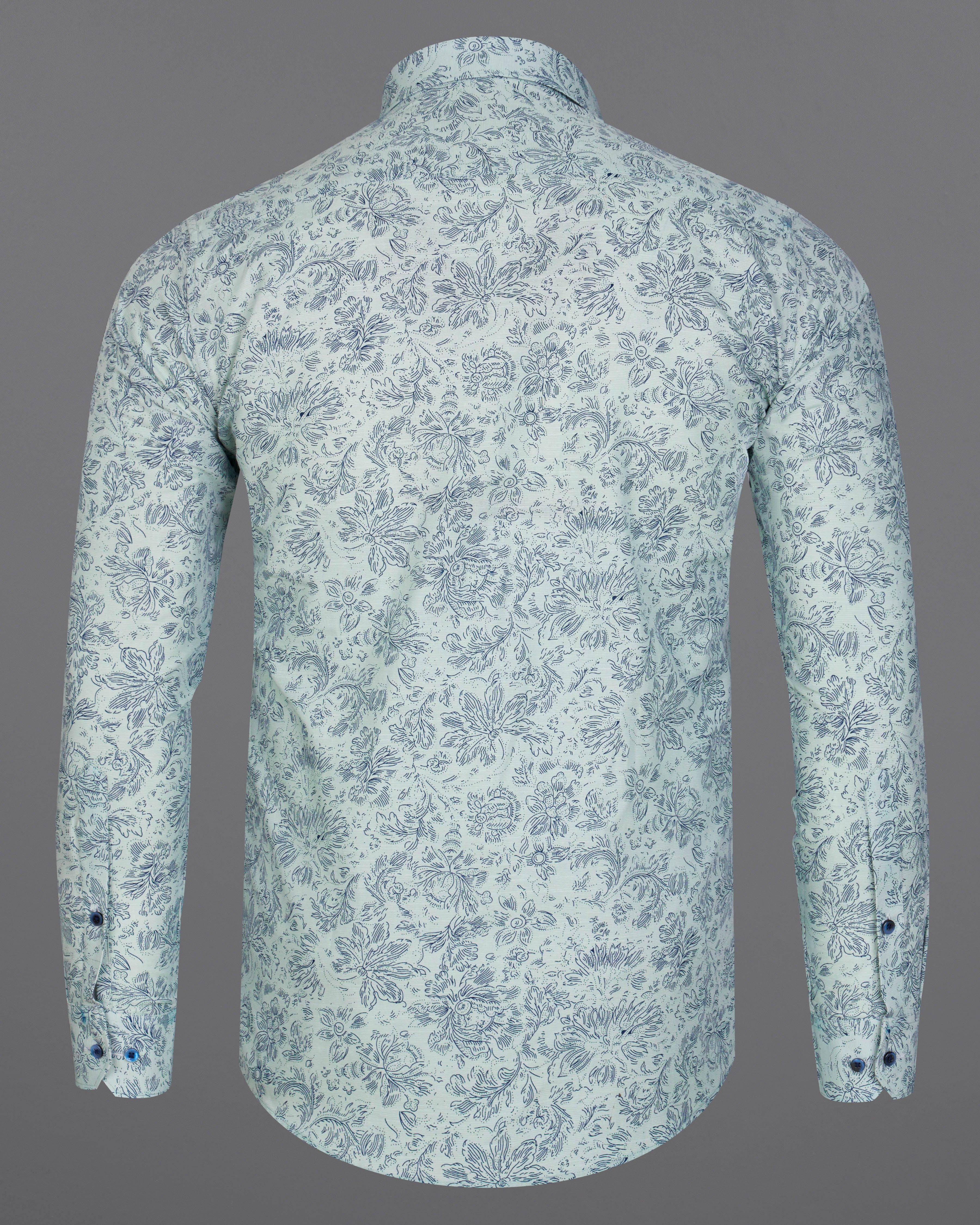 Surf Green Floral Texture Luxurious Linen Shirt 9292-BLE-38,9292-BLE-H-38,9292-BLE-39,9292-BLE-H-39,9292-BLE-40,9292-BLE-H-40,9292-BLE-42,9292-BLE-H-42,9292-BLE-44,9292-BLE-H-44,9292-BLE-46,9292-BLE-H-46,9292-BLE-48,9292-BLE-H-48,9292-BLE-50,9292-BLE-H-50,9292-BLE-52,9292-BLE-H-52