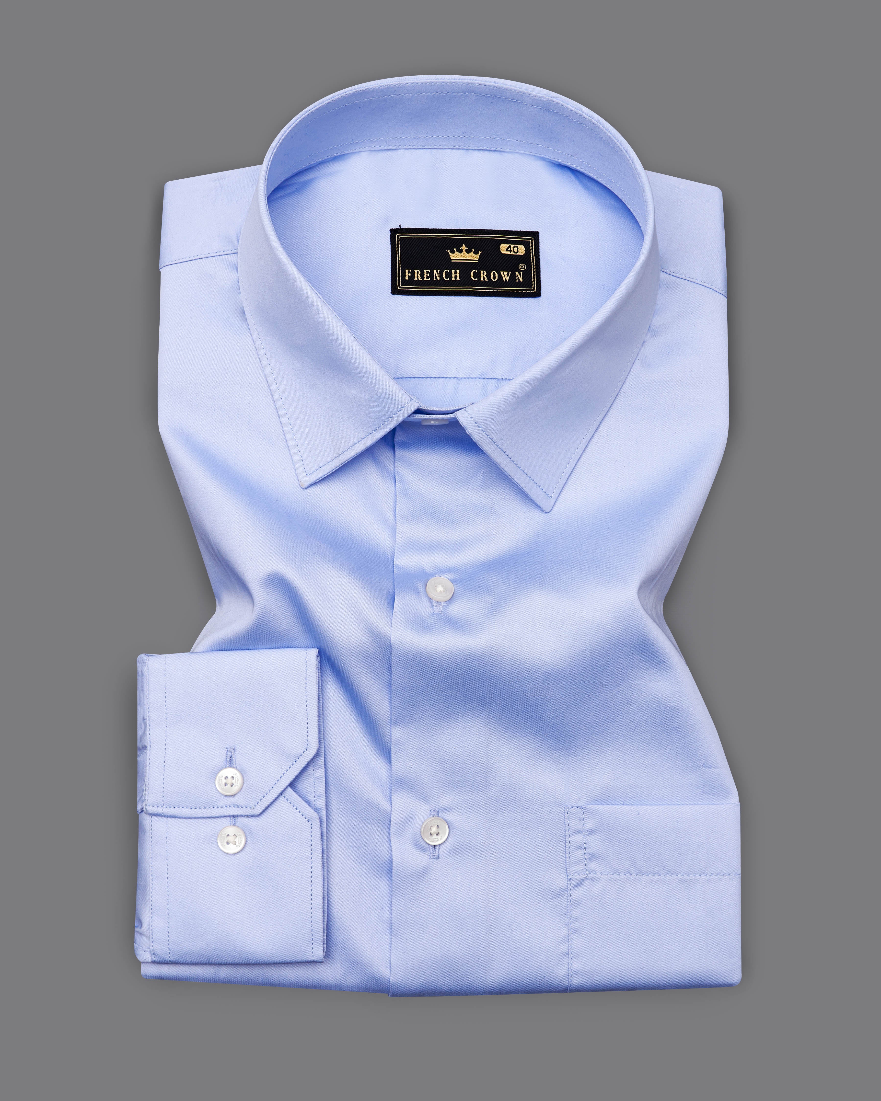 Spindle Blue Super Soft Premium Cotton Shirt 9381-38, 9381-H-38, 9381-39, 9381-H-39, 9381-40, 9381-H-40, 9381-42, 9381-H-42, 9381-44, 9381-H-44, 9381-46, 9381-H-46, 9381-48, 9381-H-48, 9381-50, 9381-H-50, 9381-52, 9381-H-52