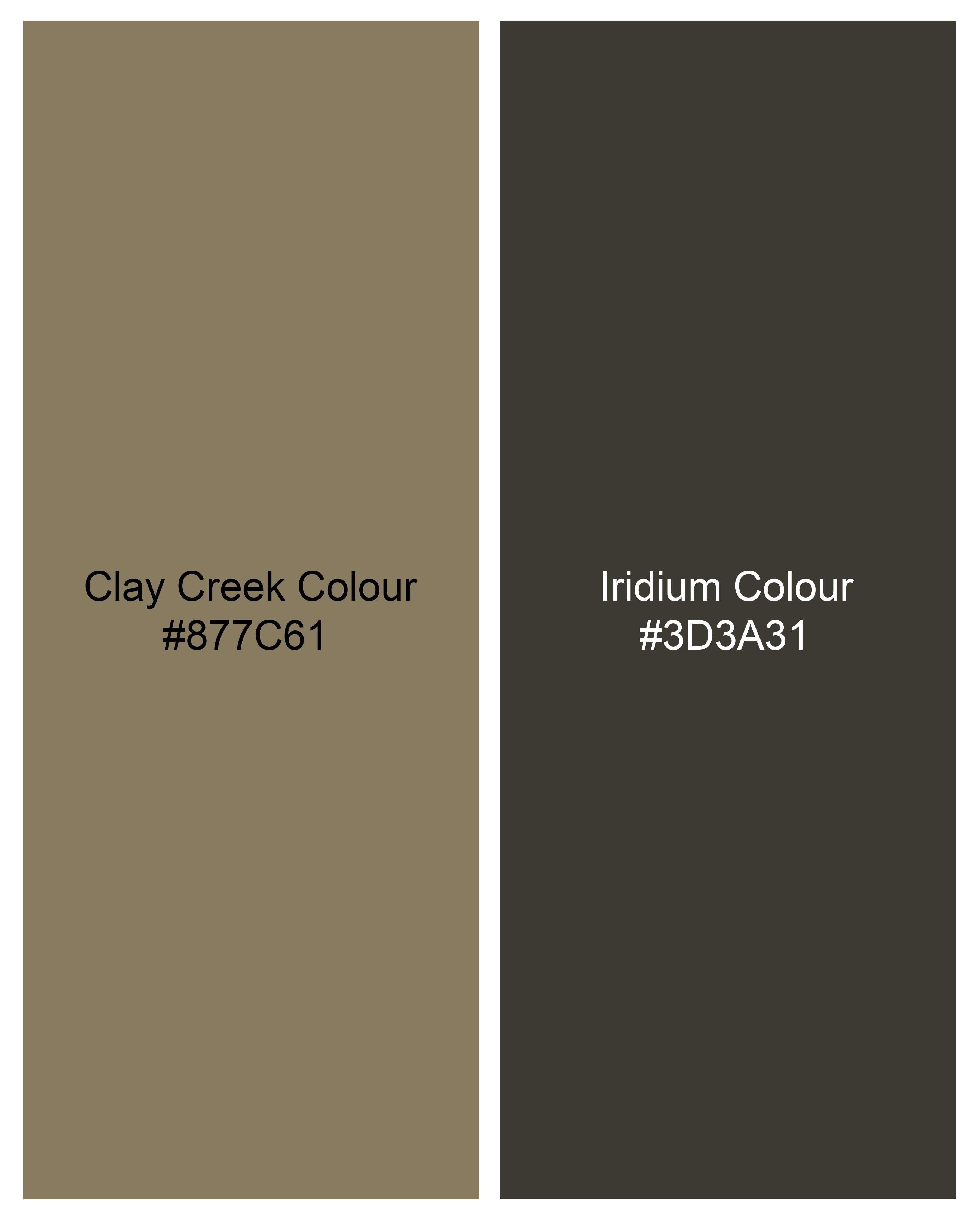 Clay Creek Brown with Iridium Green Camouflage Royal Oxford Overshirt/Shacket
