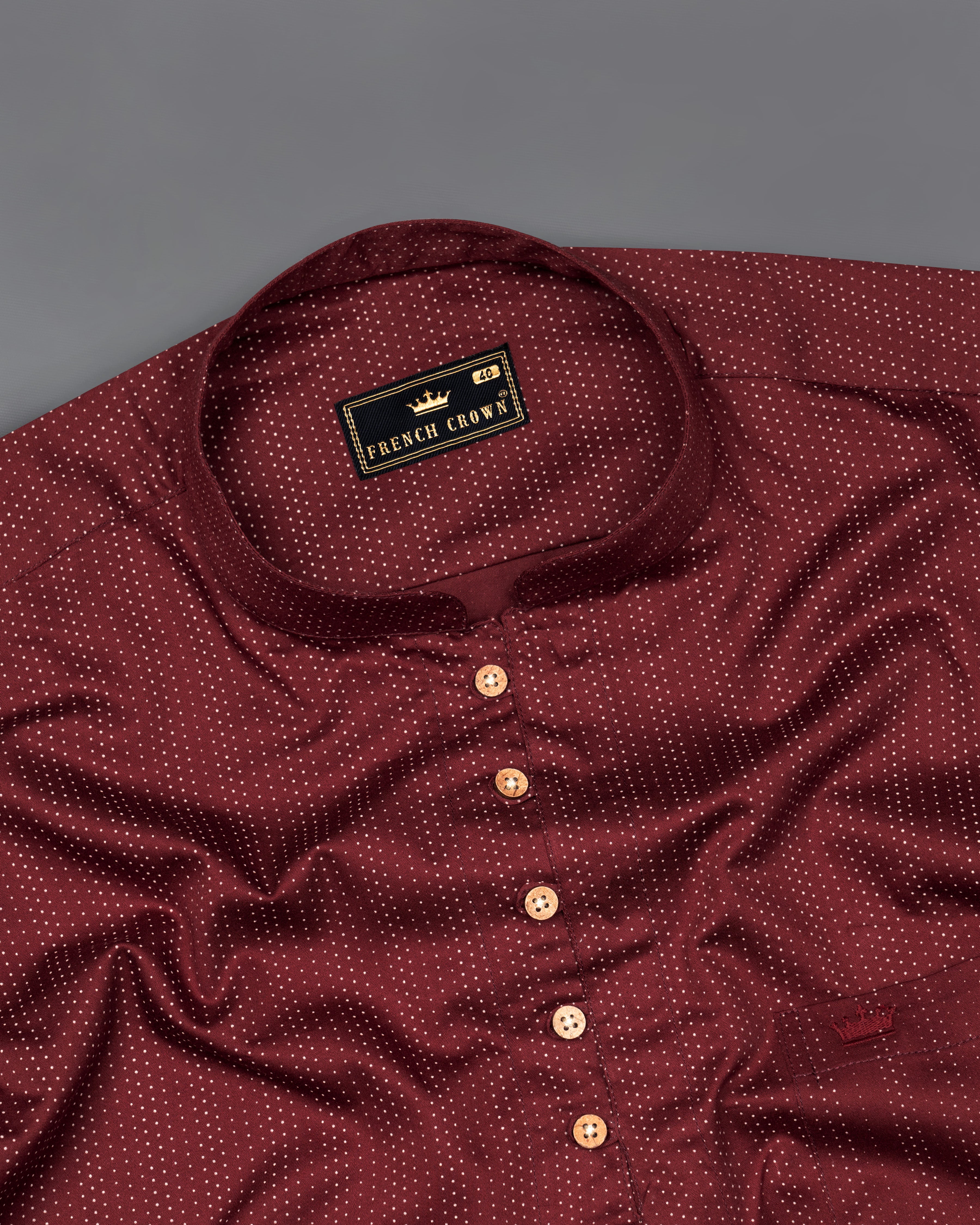 Espresso Maroon with Bizarre Cream Super Soft Premium Cotton Kurta Shirt 9504-KS-38, 9504-KS-H-38, 9504-KS-39, 9504-KS-H-39, 9504-KS-40, 9504-KS-H-40, 9504-KS-42, 9504-KS-H-42, 9504-KS-44, 9504-KS-H-44, 9504-KS-46, 9504-KS-H-46, 9504-KS-48, 9504-KS-H-48, 9504-KS-50, 9504-KS-H-50, 9504-KS-52, 9504-KS-H-52