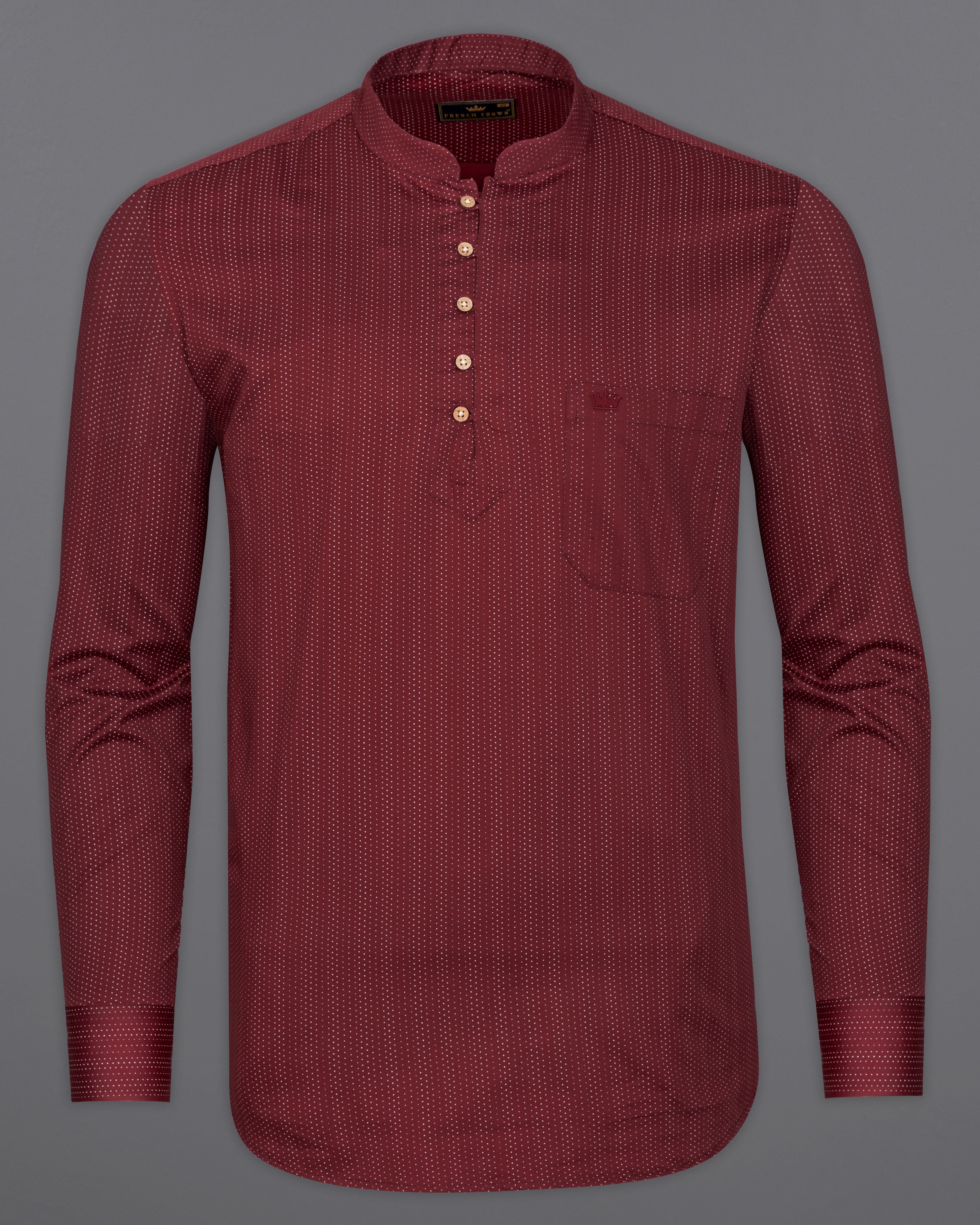 Espresso Maroon with Bizarre Cream Super Soft Premium Cotton Kurta Shirt 9504-KS-38, 9504-KS-H-38, 9504-KS-39, 9504-KS-H-39, 9504-KS-40, 9504-KS-H-40, 9504-KS-42, 9504-KS-H-42, 9504-KS-44, 9504-KS-H-44, 9504-KS-46, 9504-KS-H-46, 9504-KS-48, 9504-KS-H-48, 9504-KS-50, 9504-KS-H-50, 9504-KS-52, 9504-KS-H-52