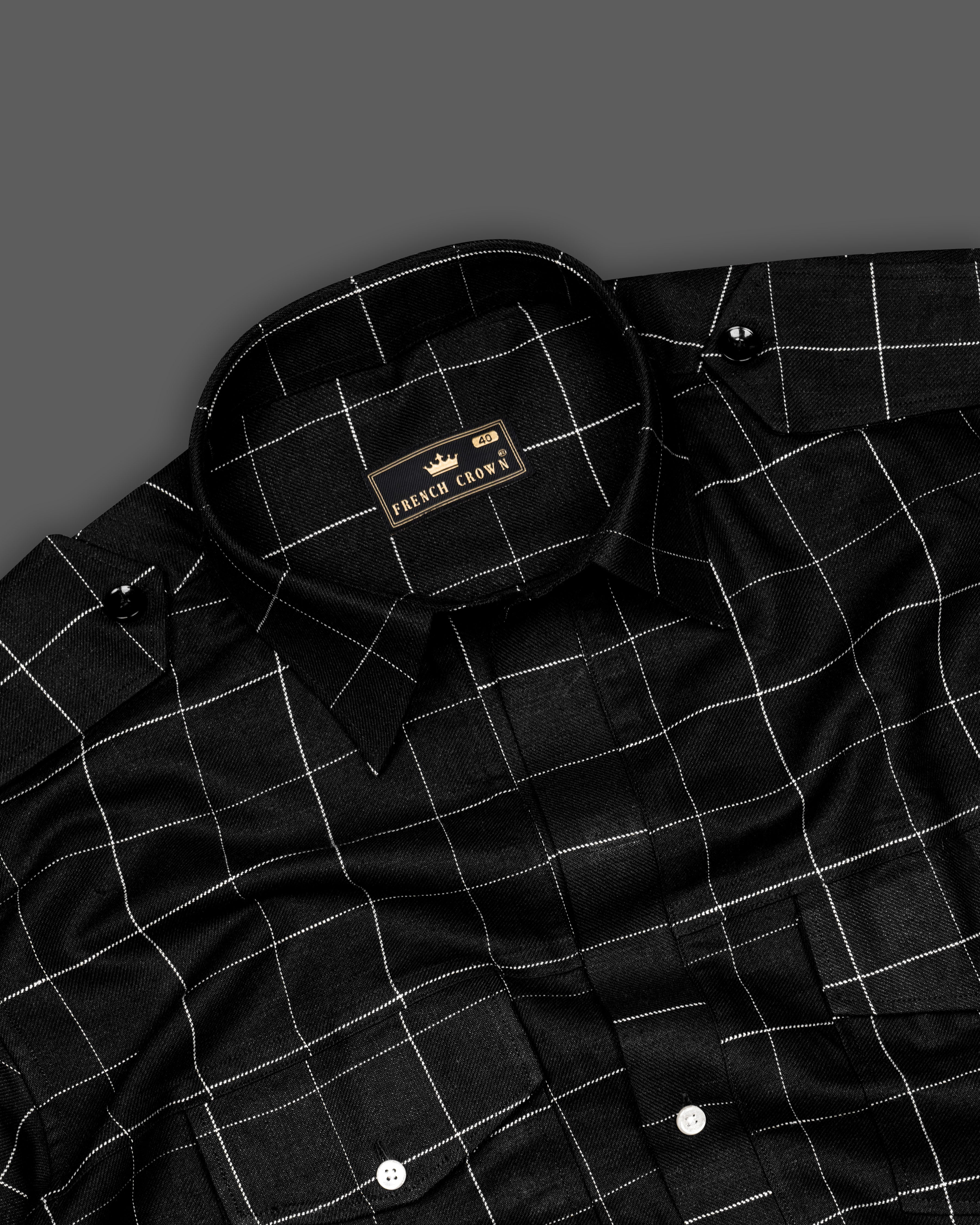 Jade Black and White Windowpane Linen Designer Shirt 9519-P223-38, 9519-P223-H-38, 9519-P223-39, 9519-P223-H-39, 9519-P223-40, 9519-P223-H-40, 9519-P223-42, 9519-P223-H-42, 9519-P223-44, 9519-P223-H-44, 9519-P223-46, 9519-P223-H-46, 9519-P223-48, 9519-P223-H-48, 9519-P223-50, 9519-P223-H-50, 9519-P223-52, 9519-P223-H-52