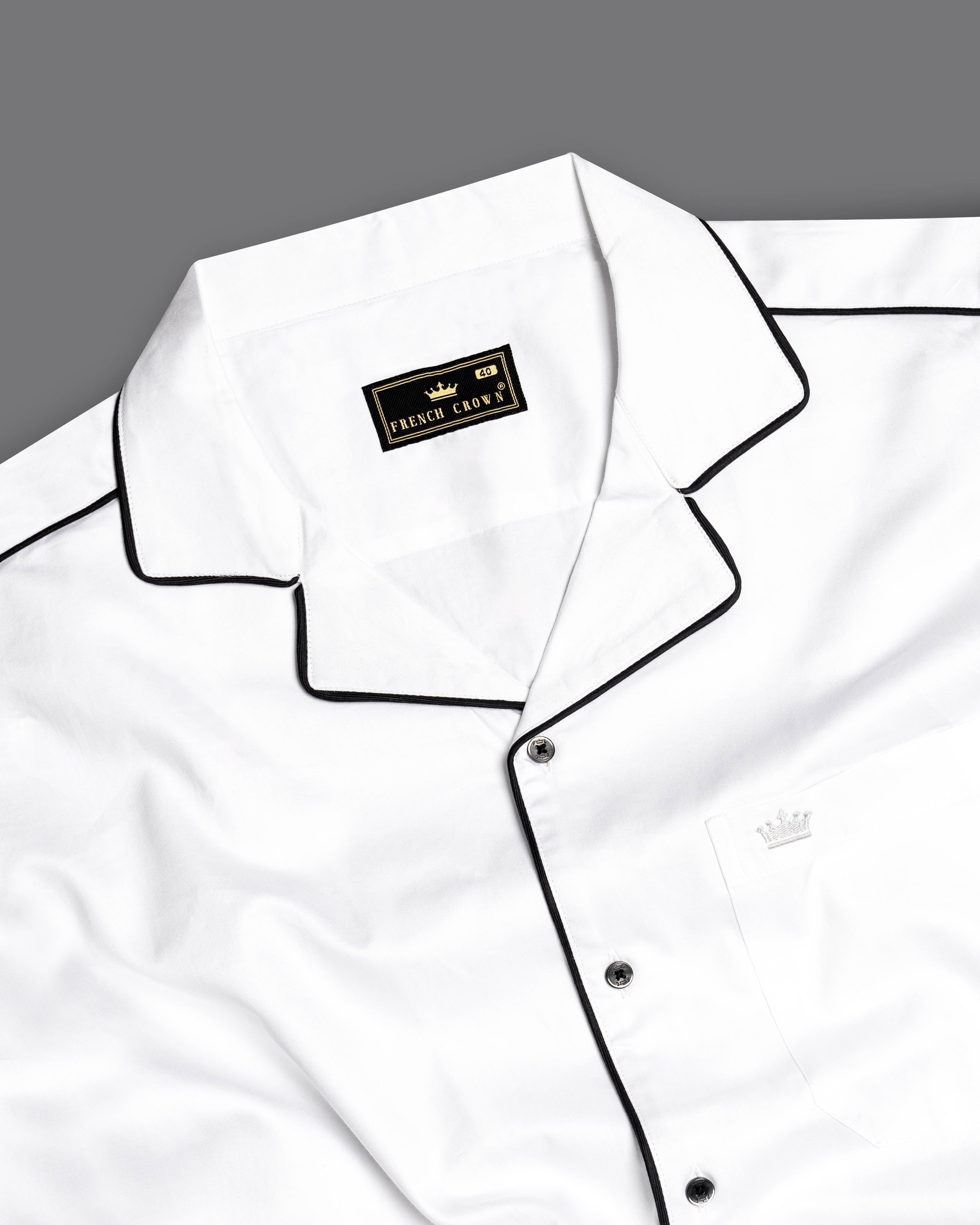 Bright White with Black Piping Work Super Soft Premium Cotton Designer Shirt 9551-CC-BLK-P485-38,9551-CC-BLK-P485-H-38,9551-CC-BLK-P485-39,9551-CC-BLK-P485-H-39,9551-CC-BLK-P485-40,9551-CC-BLK-P485-H-40,9551-CC-BLK-P485-42,9551-CC-BLK-P485-H-42,9551-CC-BLK-P485-44,9551-CC-BLK-P485-H-44,9551-CC-BLK-P485-46,9551-CC-BLK-P485-H-46,9551-CC-BLK-P485-48,9551-CC-BLK-P485-H-48,9551-CC-BLK-P485-50,9551-CC-BLK-P485-H-50,9551-CC-BLK-P485-52,9551-CC-BLK-P485-H-52