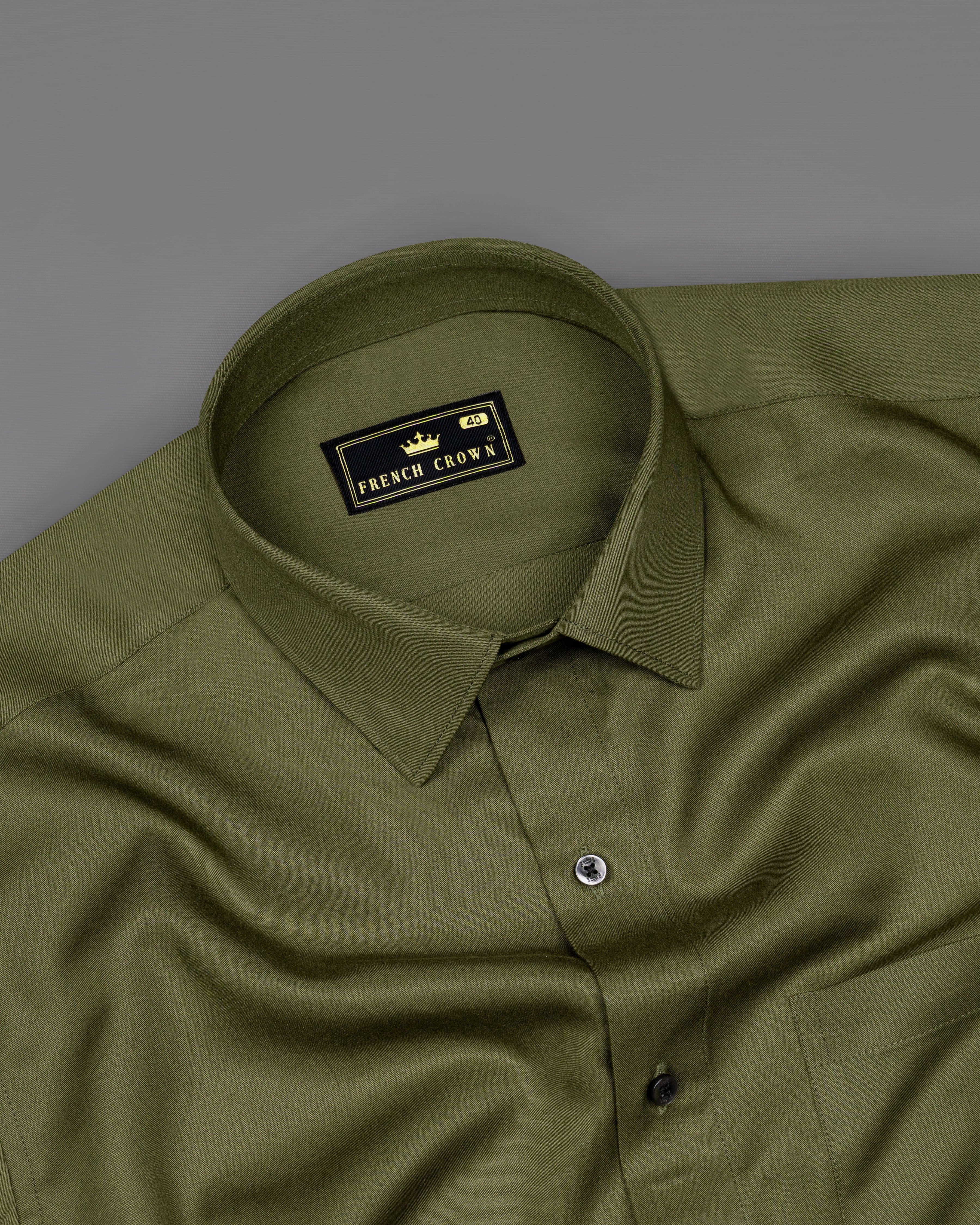 Hemlock Green Twill Premium Cotton Shirt 9559-BLK-38, 9559-BLK-H-38, 9559-BLK-39, 9559-BLK-H-39, 9559-BLK-40, 9559-BLK-H-40, 9559-BLK-42, 9559-BLK-H-42, 9559-BLK-44, 9559-BLK-H-44, 9559-BLK-46, 9559-BLK-H-46, 9559-BLK-48, 9559-BLK-H-48, 9559-BLK-50, 9559-BLK-H-50, 9559-BLK-52, 9559-BLK-H-52