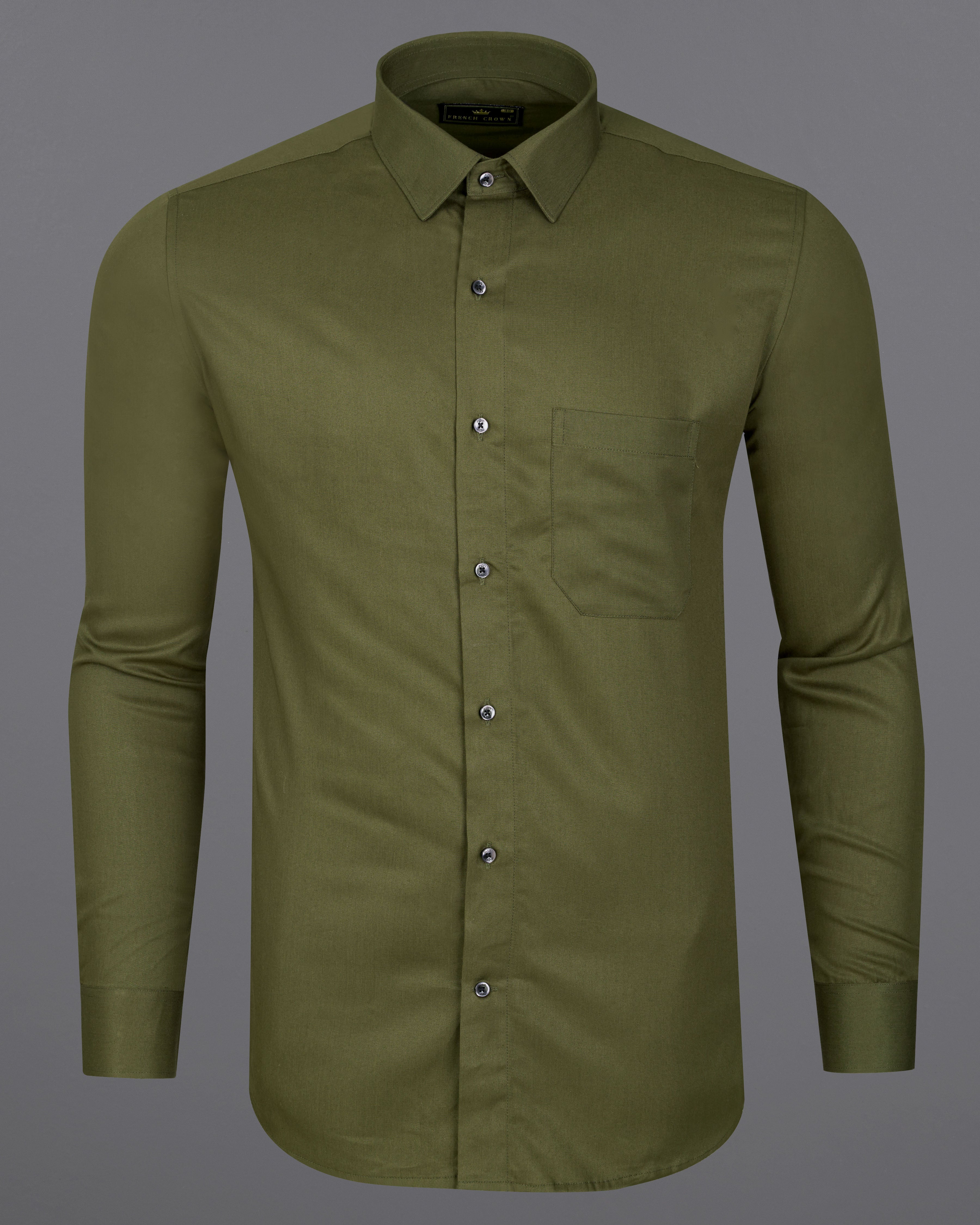 Hemlock Green Twill Premium Cotton Shirt 9559-BLK-38, 9559-BLK-H-38, 9559-BLK-39, 9559-BLK-H-39, 9559-BLK-40, 9559-BLK-H-40, 9559-BLK-42, 9559-BLK-H-42, 9559-BLK-44, 9559-BLK-H-44, 9559-BLK-46, 9559-BLK-H-46, 9559-BLK-48, 9559-BLK-H-48, 9559-BLK-50, 9559-BLK-H-50, 9559-BLK-52, 9559-BLK-H-52