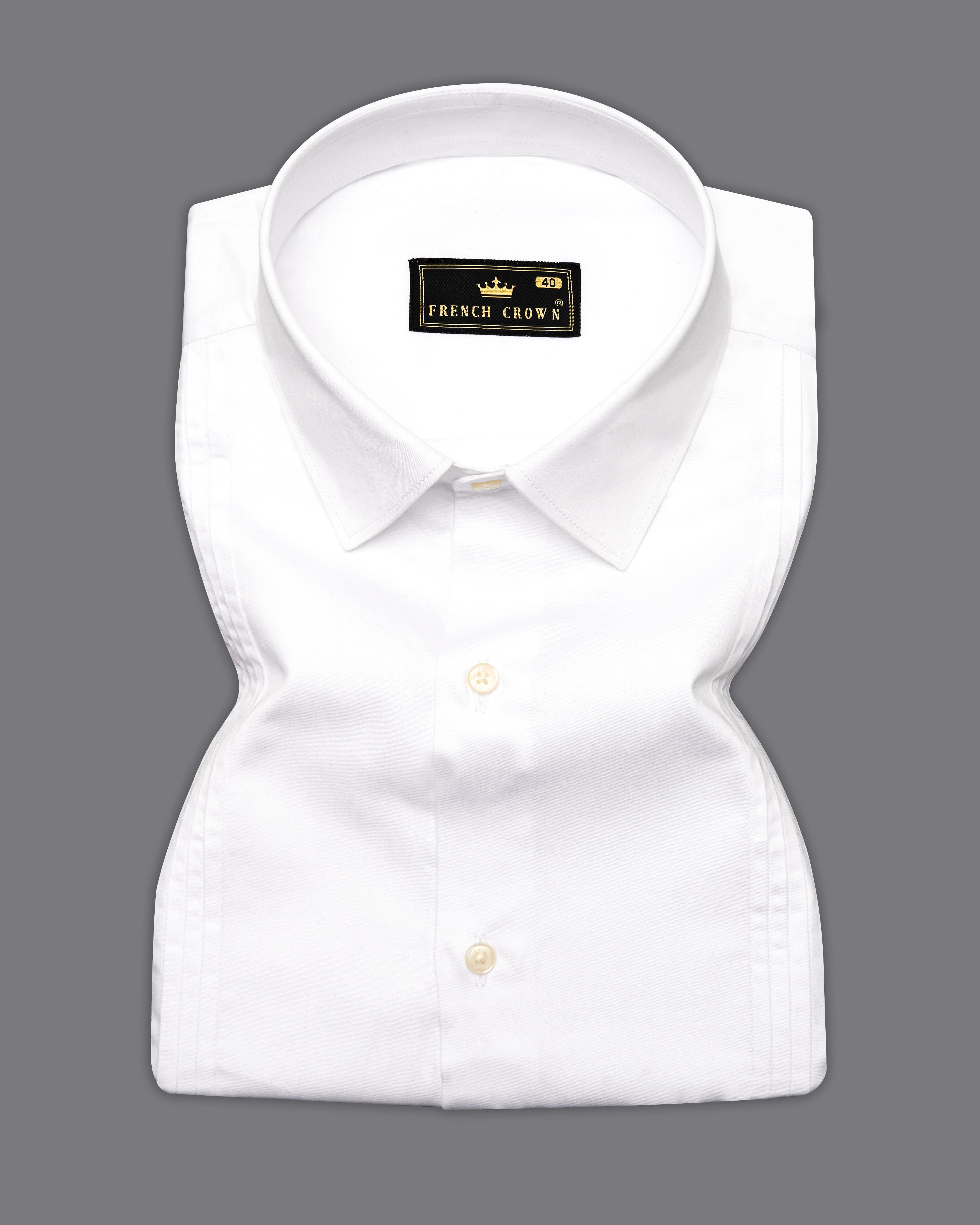 Bright White Pleated Super Soft Premium Cotton Tuxedo Shirt 9583-P595-SS-38, 9583-P595-SS-H-38, 9583-P595-SS-39, 9583-P595-SS-H-39, 9583-P595-SS-40, 9583-P595-SS-H-40, 9583-P595-SS-42, 9583-P595-SS-H-42, 9583-P595-SS-44, 9583-P595-SS-H-44, 9583-P595-SS-46, 9583-P595-SS-H-46, 9583-P595-SS-48, 9583-P595-SS-H-48, 9583-P595-SS-50, 9583-P595-SS-H-50, 9583-P595-SS-52, 9583-P595-SS-H-52