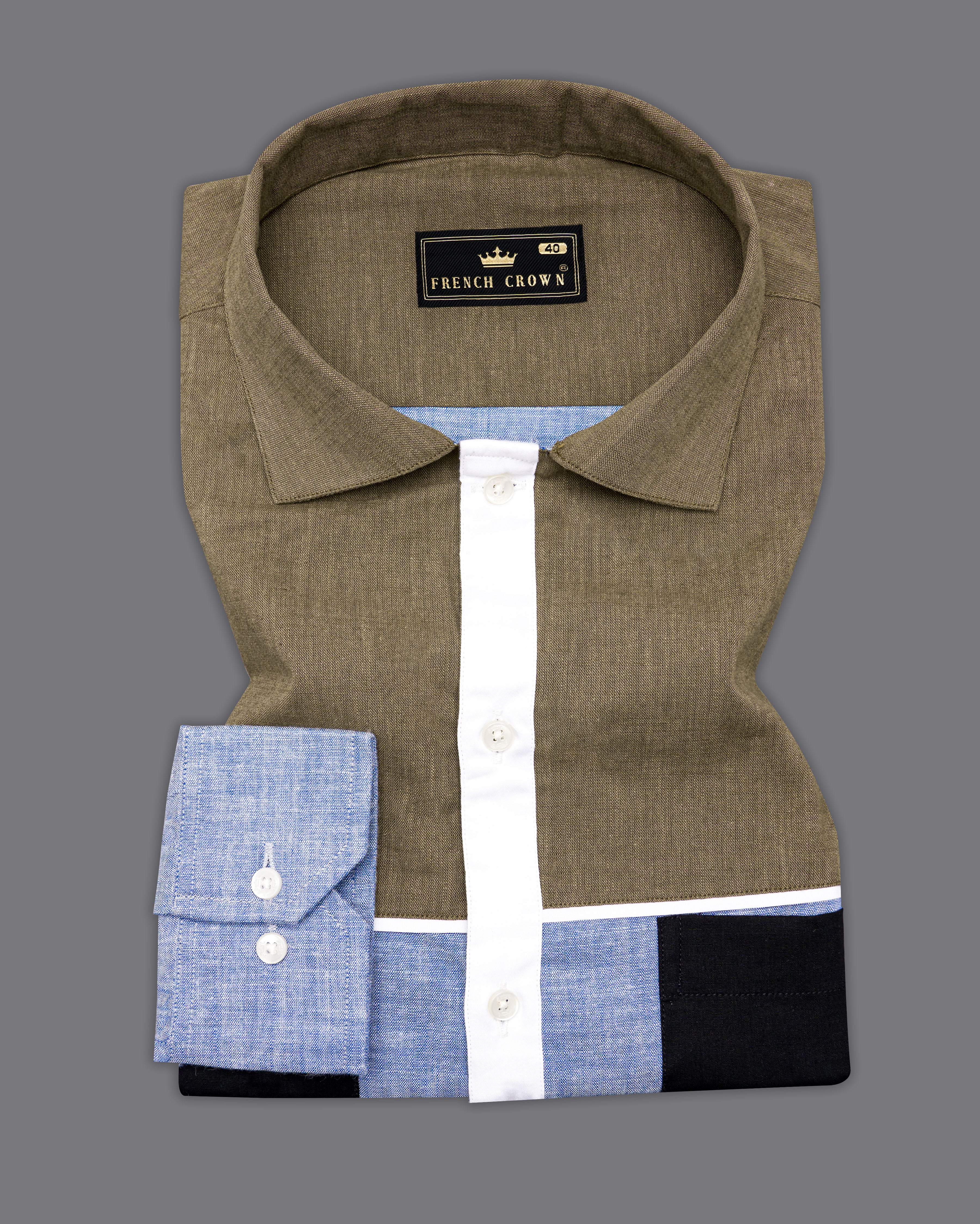 Carolina Blue with Brown and Black Luxurious Linen Designer Shirt 9625-CA-P231-38,9625-CA-P231-H-38,9625-CA-P231-39,9625-CA-P231-H-39,9625-CA-P231-40,9625-CA-P231-H-40,9625-CA-P231-42,9625-CA-P231-H-42,9625-CA-P231-44,9625-CA-P231-H-44,9625-CA-P231-46,9625-CA-P231-H-46,9625-CA-P231-48,9625-CA-P231-H-48,9625-CA-P231-50,9625-CA-P231-H-50,9625-CA-P231-52,9625-CA-P231-H-52