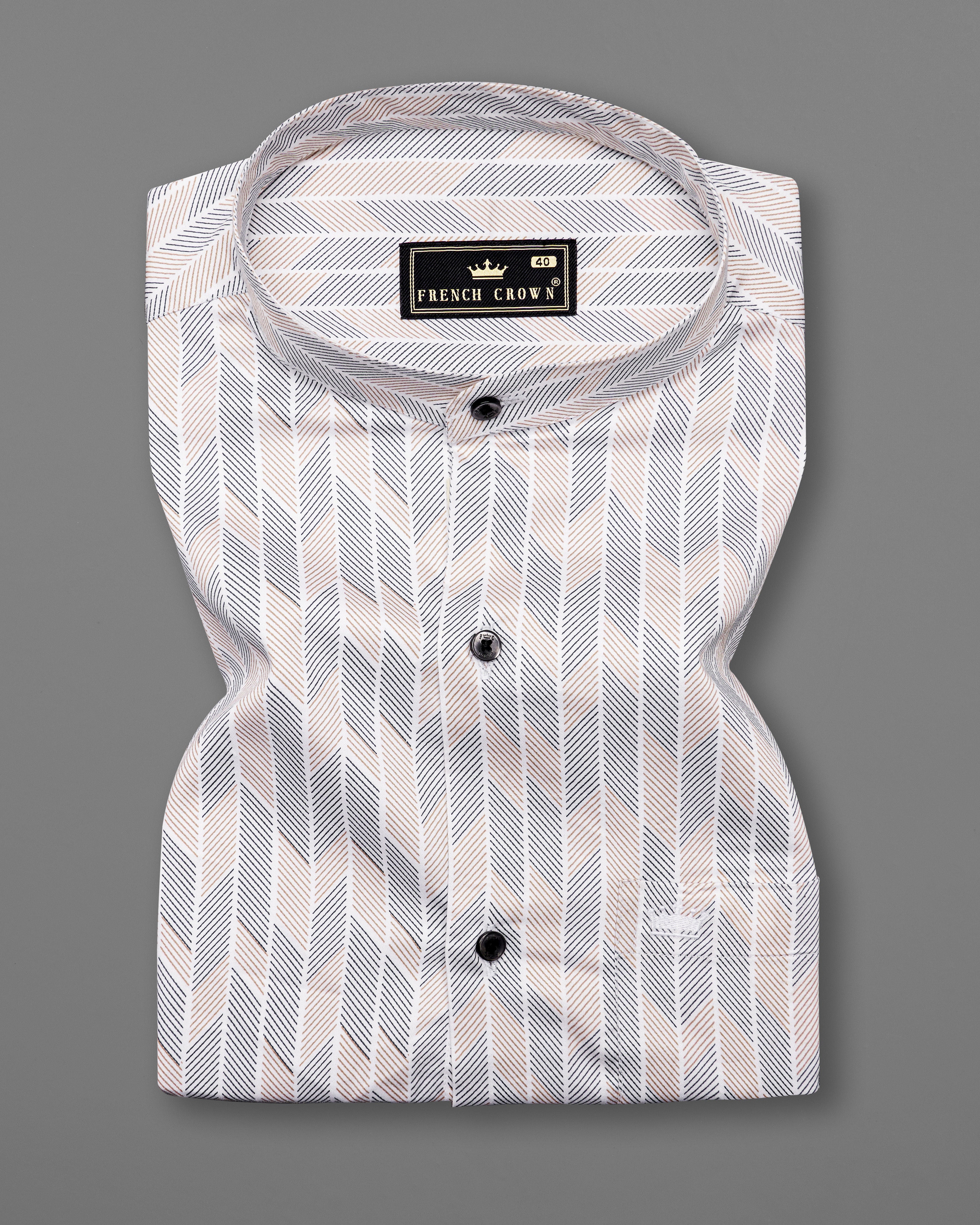 Bright White with Chestnut Brown and Flint Gray Super Soft Premium Cotton Half Sleeves Shirt 9639-M-BLK-SS-H-38, 9639-M-BLK-SS-H-39, 9639-M-BLK-SS-H-40, 9639-M-BLK-SS-H-42, 9639-M-BLK-SS-H-44, 9639-M-BLK-SS-H-46, 9639-M-BLK-SS-H-48, 9639-M-BLK-SS-H-50, 9639-M-BLK-SS-H-52