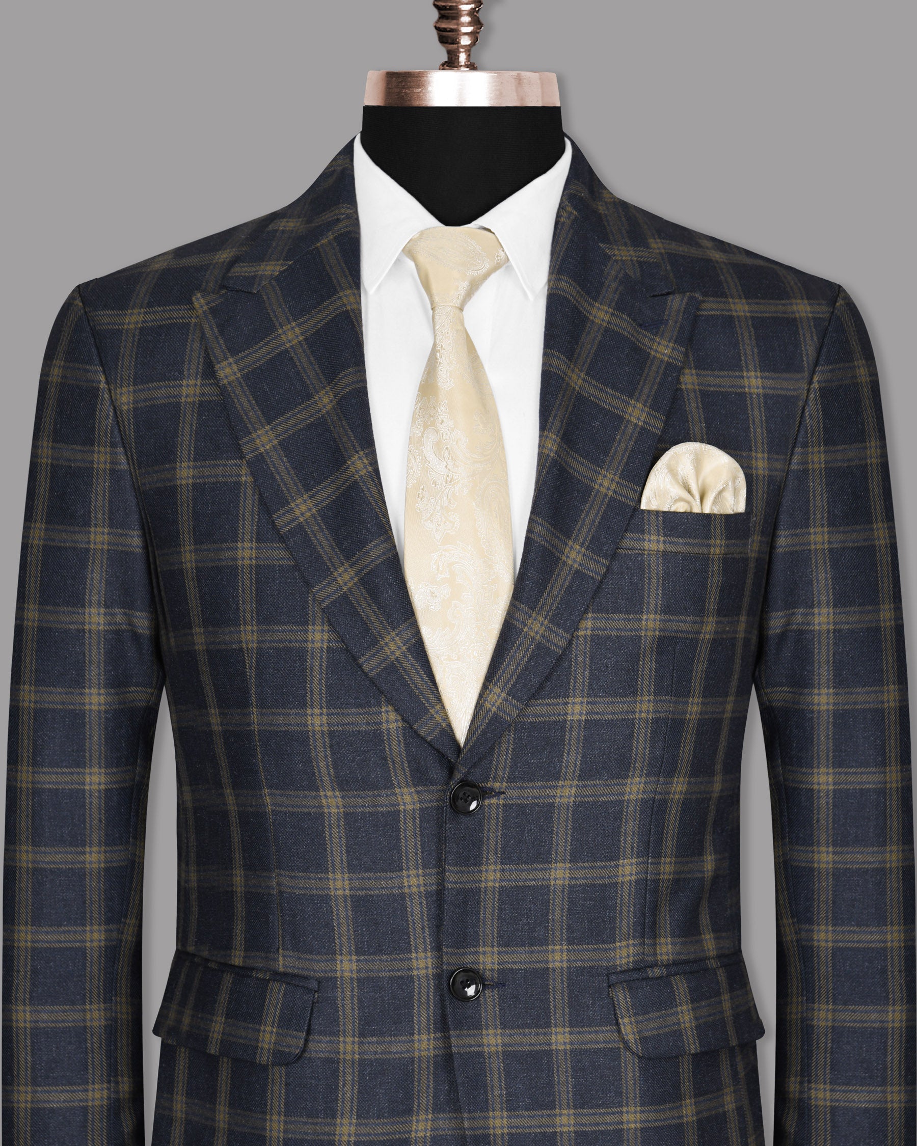 Denim Blue Windowpane Blazer BL1025-SBP-56, BL1025-SBP-50, BL1025-SBP-52, BL1025-SBP-58, BL1025-SBP-60, BL1025-SBP-36, BL1025-SBP-38, BL1025-SBP-40, BL1025-SBP-42, BL1025-SBP-44, BL1025-SBP-46, BL1025-SBP-48, BL1025-SBP-54