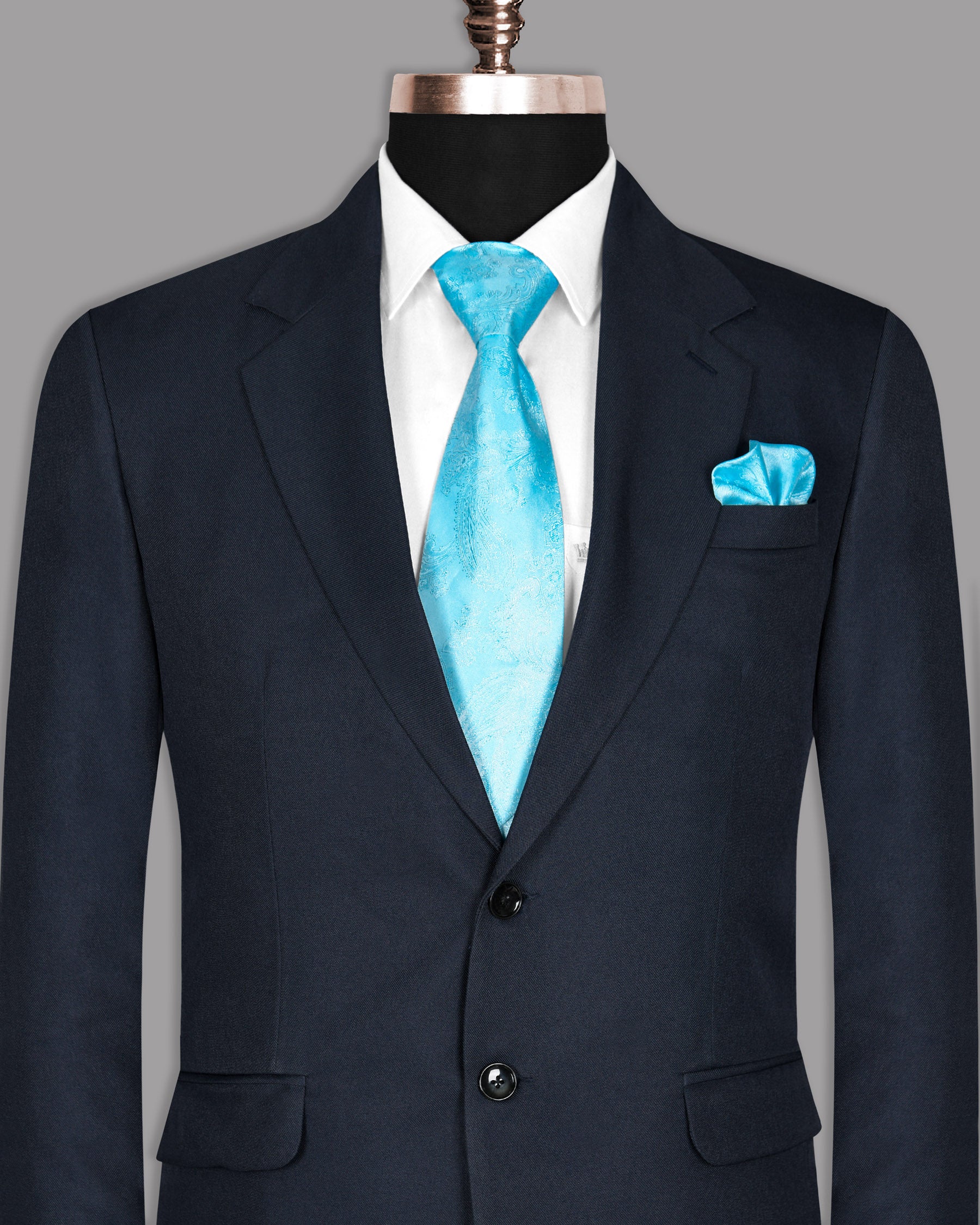 Midnight Express Blue Wool Rich Blazer BL1058-SB-60, BL1058-SB-36, BL1058-SB-40, BL1058-SB-52, BL1058-SB-38, BL1058-SB-42, BL1058-SB-44, BL1058-SB-46, BL1058-SB-48, BL1058-SB-50, BL1058-SB-54, BL1058-SB-56, BL1058-SB-58