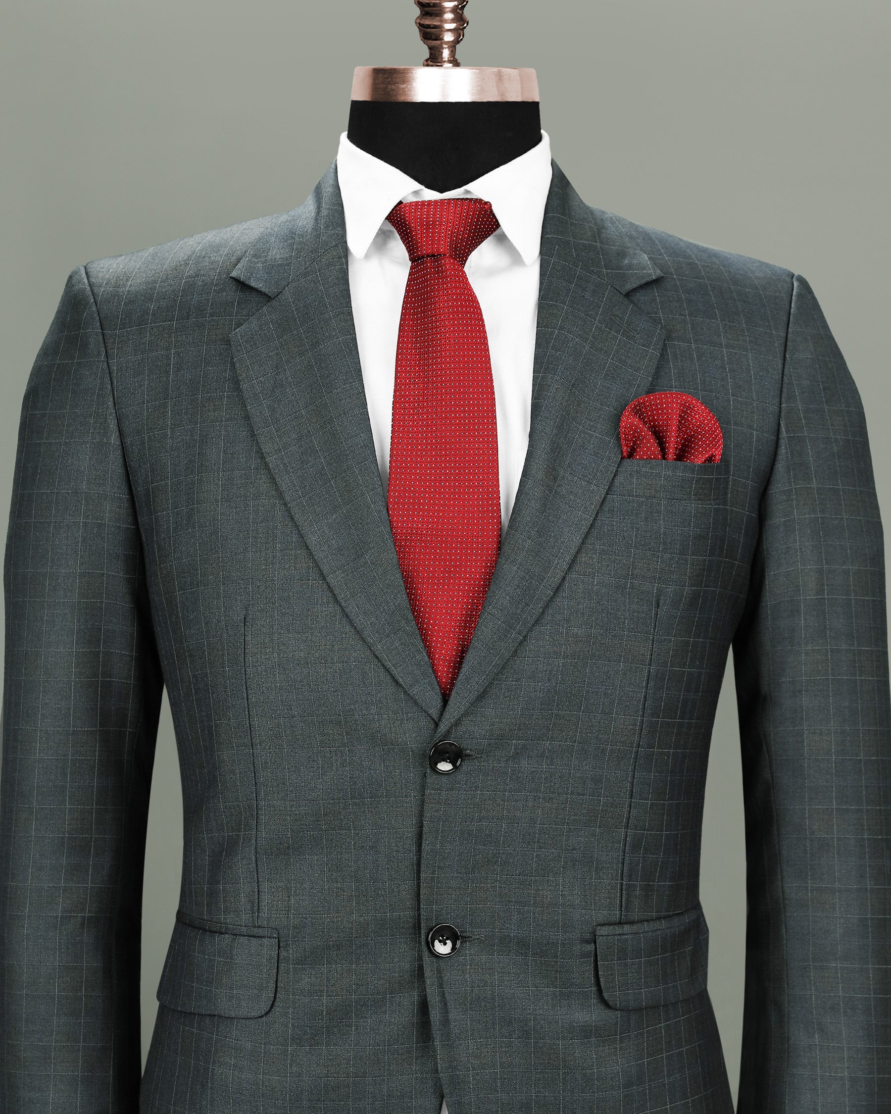 Cape Cod Grey Wool Rich Windowpane Blazer BL1190-SB-56, BL1190-SB-60, BL1190-SB-36, BL1190-SB-40, BL1190-SB-42, BL1190-SB-52, BL1190-SB-46, BL1190-SB-48, BL1190-SB-50, BL1190-SB-38, BL1190-SB-44, BL1190-SB-54, BL1190-SB-58