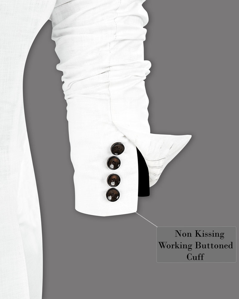 BRIGHT WHITE LUXURIOUS LINEN DOUBLE BREASTED PERFORMANCE BLAZER BL1239-DB-36, BL1239-DB-38, BL1239-DB-40, BL1239-DB-60, BL1239-DB-42, BL1239-DB-44, BL1239-DB-46, BL1239-DB-48, BL1239-DB-58, BL1239-DB-56, BL1239-DB-50, BL1239-DB-52, BL1239-DB-54