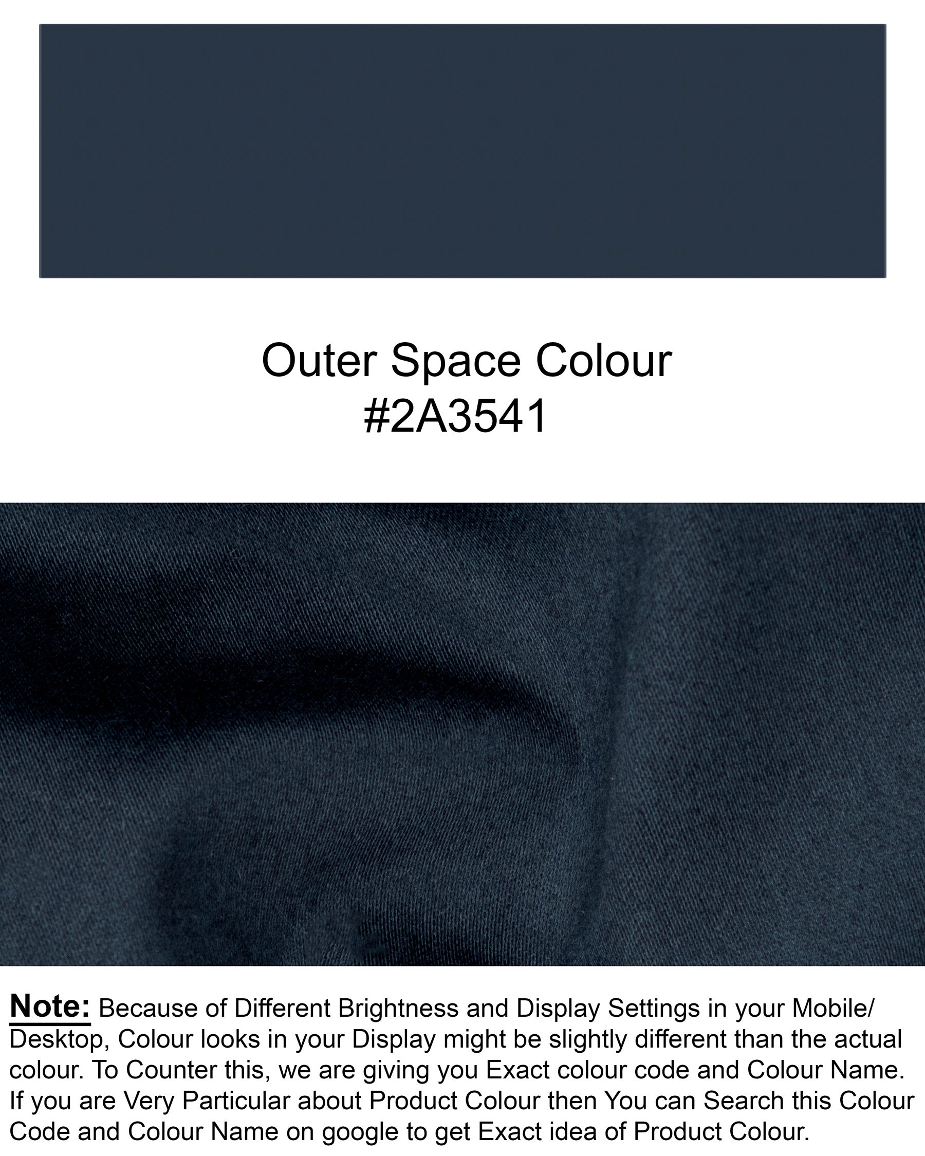 Outer Space Blue Premium Cotton Blazer BL1262-SBP-36, BL1262-SBP-38, BL1262-SBP-40, BL1262-SBP-42, BL1262-SBP-44, BL1262-SBP-46, BL1262-SBP-48, BL1262-SBP-50, BL1262-SBP-52, BL1262-SBP-54, BL1262-SBP-56, BL1262-SBP-58, BL1262-SBP-60