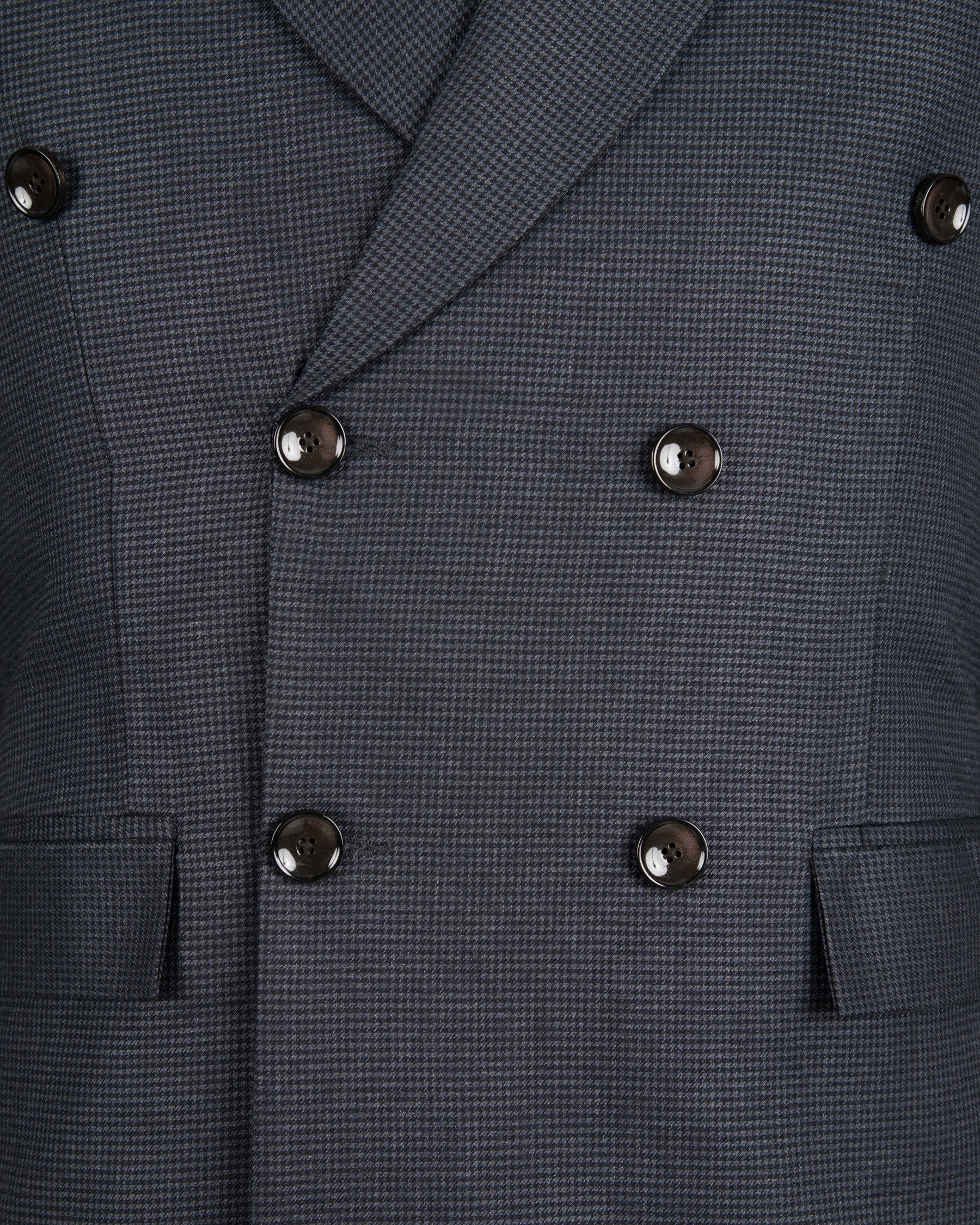 Pale Sky Grey houndstooth Wool Rich Double Breasted Blazer BL1311-DB-36, BL1311-DB-38, BL1311-DB-40, BL1311-DB-42, BL1311-DB-44, BL1311-DB-46, BL1311-DB-48, BL1311-DB-50, BL1311-DB-52, BL1311-DB-58, BL1311-DB-54, BL1311-DB-56, BL1311-DB-60