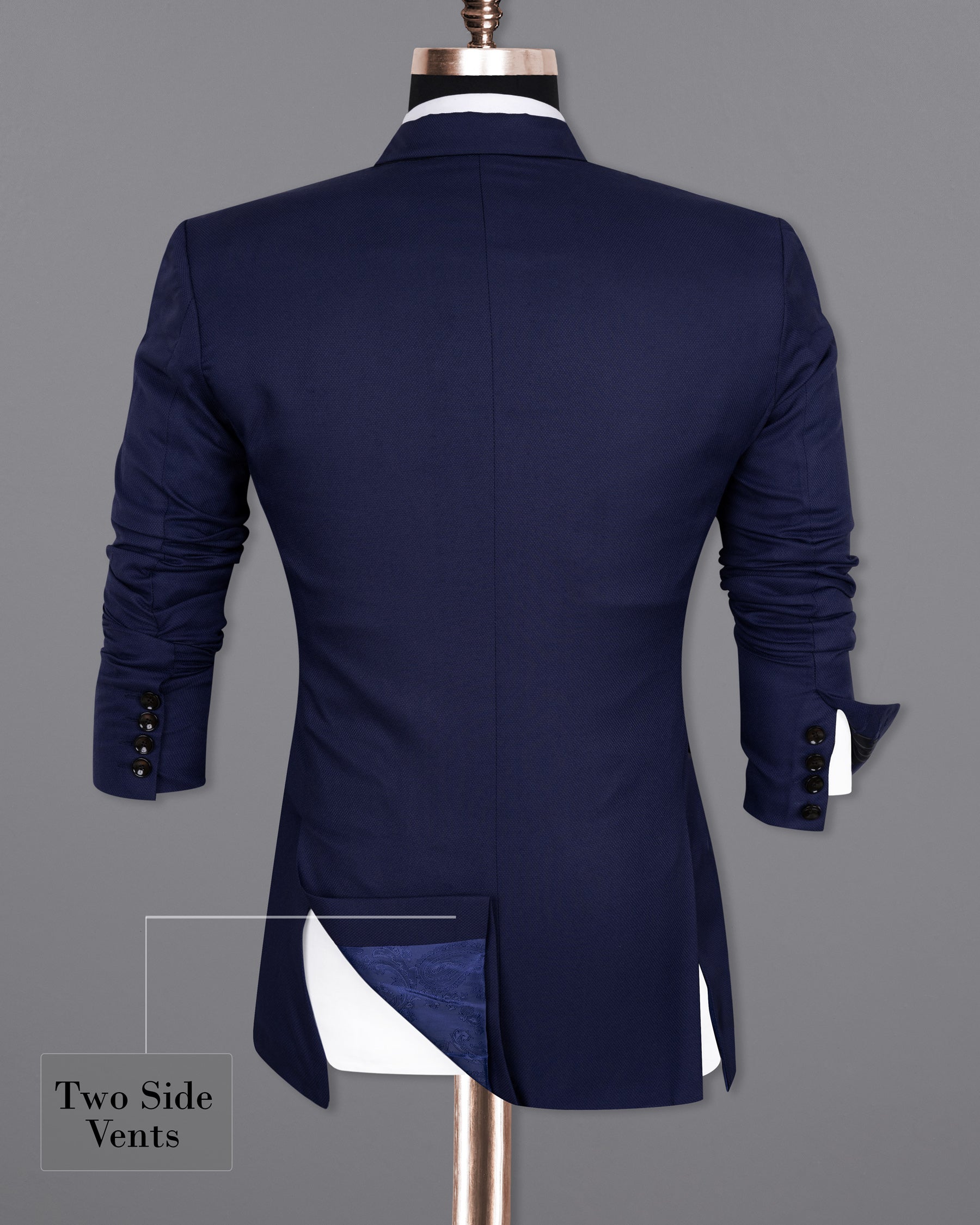 Royal Blue Wool Rich Double Breasted Blazer BL1380-DB-36, BL1380-DB-38, BL1380-DB-40, BL1380-DB-42, BL1380-DB-44, BL1380-DB-46, BL1380-DB-48, BL1380-DB-50, BL1380-DB-52, BL1380-DB-54, BL1380-DB-56, BL1380-DB-58, BL1380-DB-60