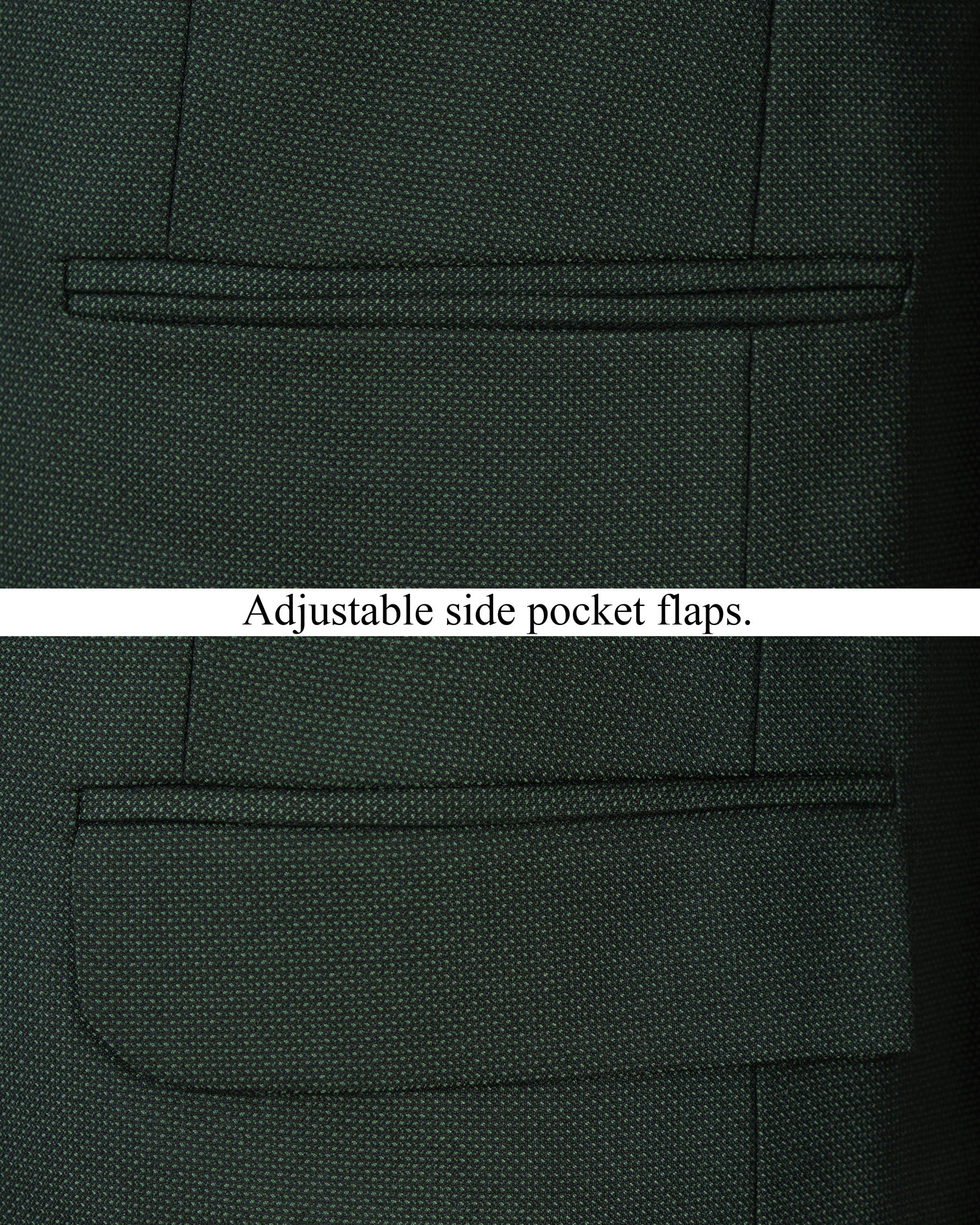 Heavy Metal Green Wool Rich Bandhgala Blazer BL1397-BG-36, BL1397-BG-38, BL1397-BG-40, BL1397-BG-42, BL1397-BG-44, BL1397-BG-46, BL1397-BG-48, BL1397-BG-50, BL1397-BG-52, BL1397-BG-54, BL1397-BG-56, BL1397-BG-58, BL1397-BG-60