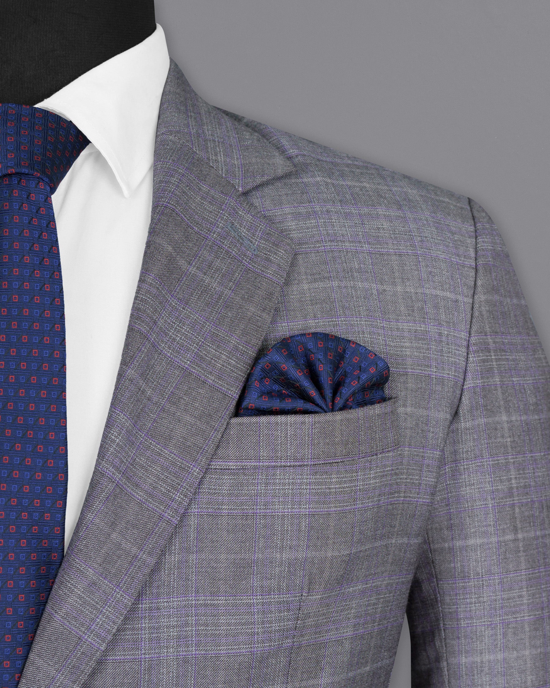 Fedora Plaid Wool Rich Blazer BL1440-SB-36,BL1440-SB-38,BL1440-SB-40,BL1440-SB-42,BL1440-SB-44,BL1440-SB-46,BL1440-SB-48,BL1440-SB-50,BL1440-SB-52,BL1440-SB-54,BL1440-SB-56,BL1440-SB-58,BL1440-SB-60