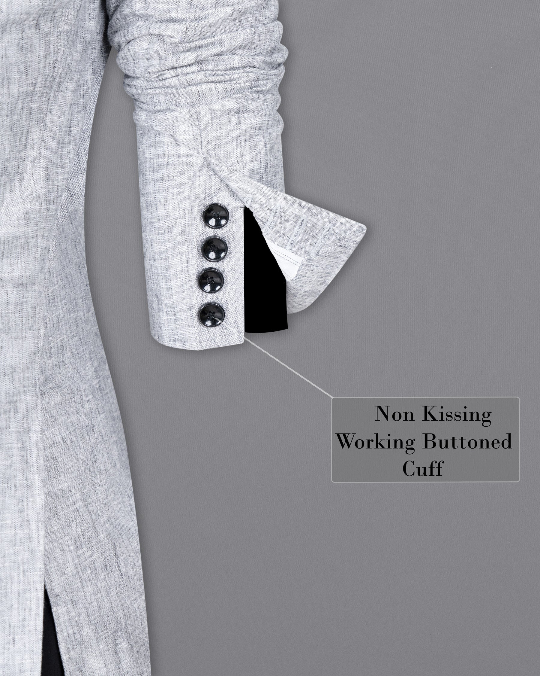 Ghost Grey Luxurious Linen Blazer BL1472-SB-1B-36,BL1472-SB-1B-38,BL1472-SB-1B-40,BL1472-SB-1B-42,BL1472-SB-1B-44,BL1472-SB-1B-46,BL1472-SB-1B-48,BL1472-SB-1B-50,BL1472-SB-1B-52,BL1472-SB-1B-54,BL1472-SB-1B-56,BL1472-SB-1B-58,BL1472-SB-1B-60