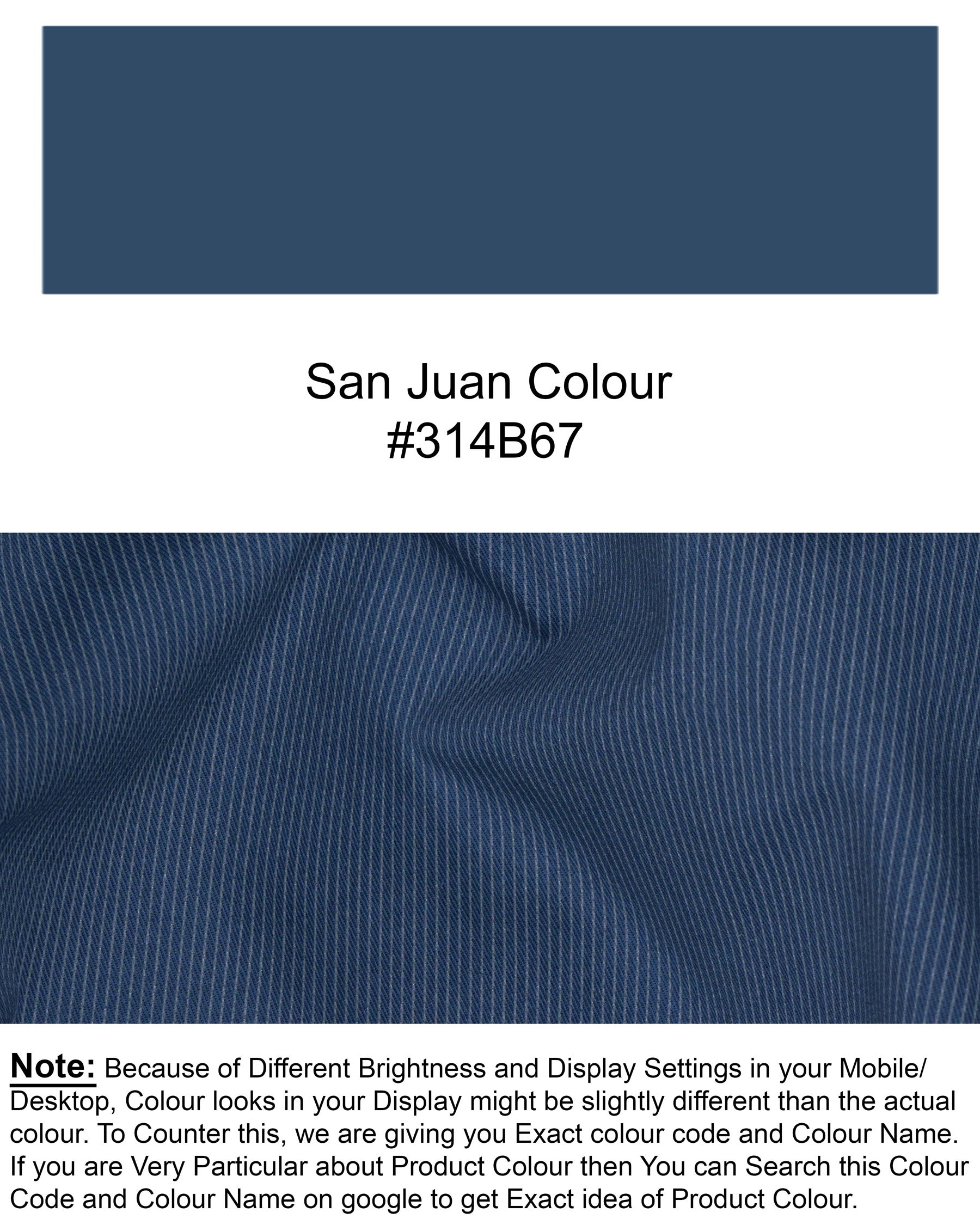 San Juan Blue Subtle Blriped Premium Cotton Sports Blazer BL1569-SB-PP-36, BL1569-SB-PP-38, BL1569-SB-PP-40, BL1569-SB-PP-42, BL1569-SB-PP-44, BL1569-SB-PP-46, BL1569-SB-PP-48, BL1569-SB-PP-50, BL1569-SB-PP-52, BL1569-SB-PP-54, BL1569-SB-PP-56, BL1569-SB-PP-58, BL1569-SB-PP-60