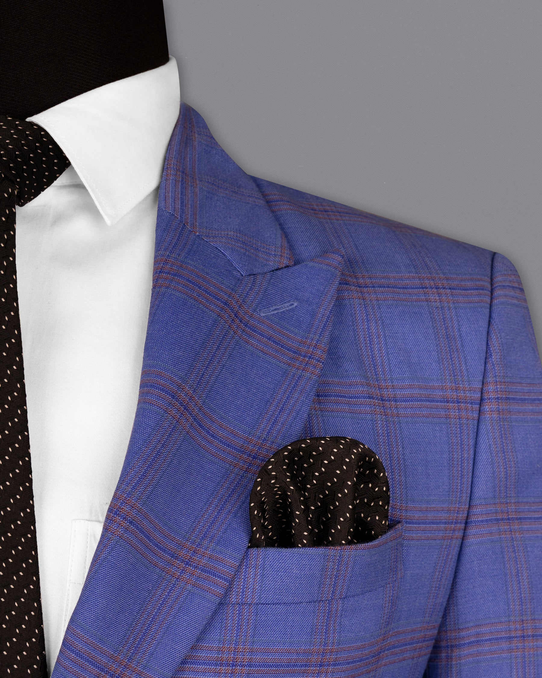 East Bay Blue Super fine Windowpane Wool Rich Blazer BL1612-SBP-36, BL1612-SBP-38, BL1612-SBP-40, BL1612-SBP-42, BL1612-SBP-44, BL1612-SBP-46, BL1612-SBP-48, BL1612-SBP-50, BL1612-SBP-52, BL1612-SBP-54, BL1612-SBP-56, BL1612-SBP-58, BL1612-SBP-60