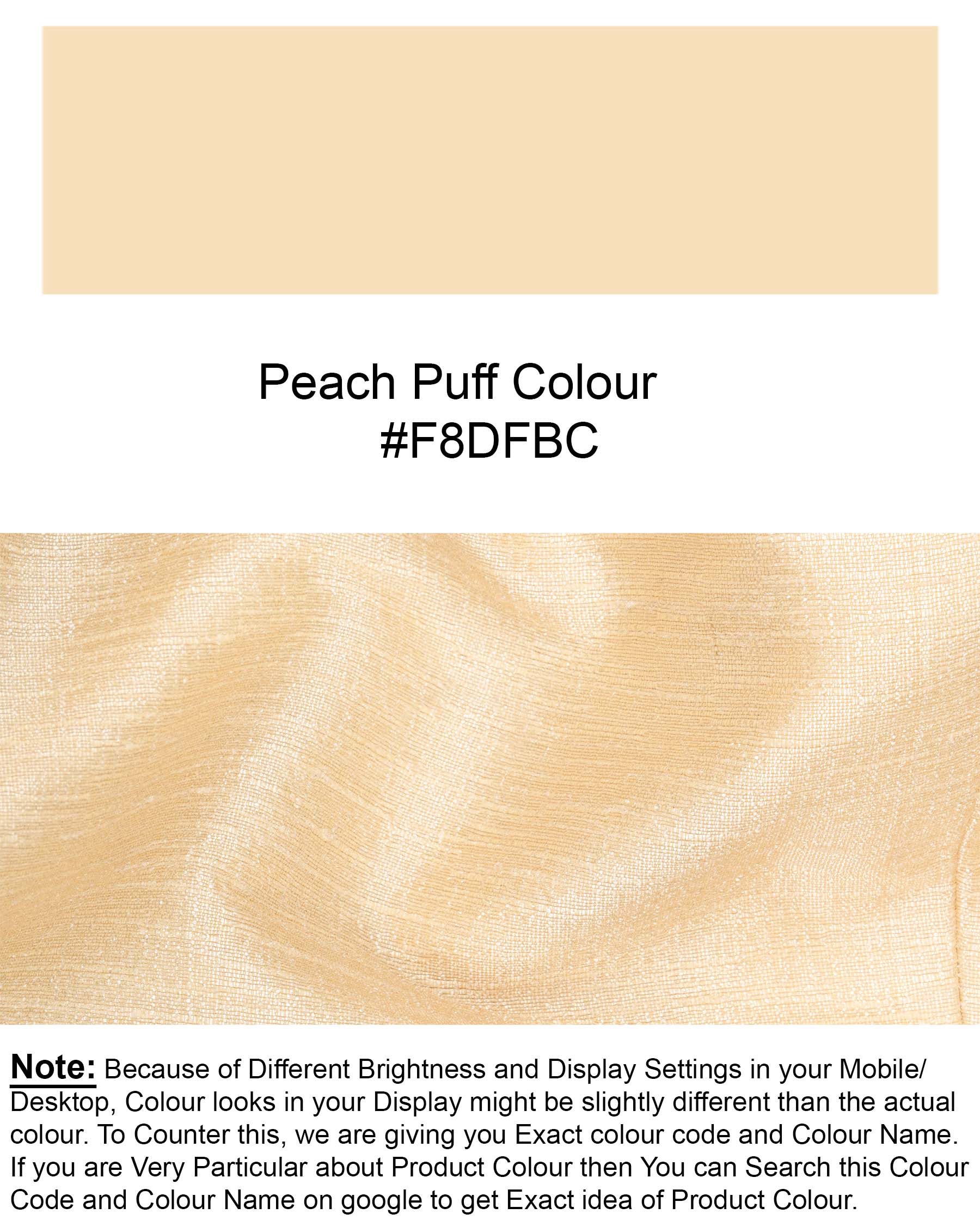 Peach Puff Designer Blazer BL1644-SB-PP-36, BL1644-SB-PP-38, BL1644-SB-PP-40, BL1644-SB-PP-42, BL1644-SB-PP-44, BL1644-SB-PP-46, BL1644-SB-PP-48, BL1644-SB-PP-50, BL1644-SB-PP-52, BL1644-SB-PP-54, BL1644-SB-PP-56, BL1644-SB-PP-58, BL1644-SB-PP-60