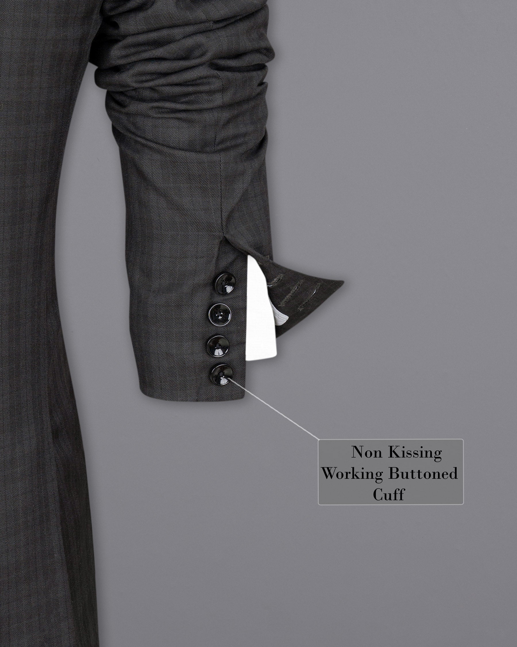 Mine Shaft Gray Plaid Blazer BL1758-SB-36,BL1758-SB-38,BL1758-SB-40,BL1758-SB-42,BL1758-SB-44,BL1758-SB-46,BL1758-SB-48,BL1758-SB-50,BL1758-SB-52,BL1758-SB-54,BL1758-SB-56,BL1758-SB-58,BL1758-SB-60