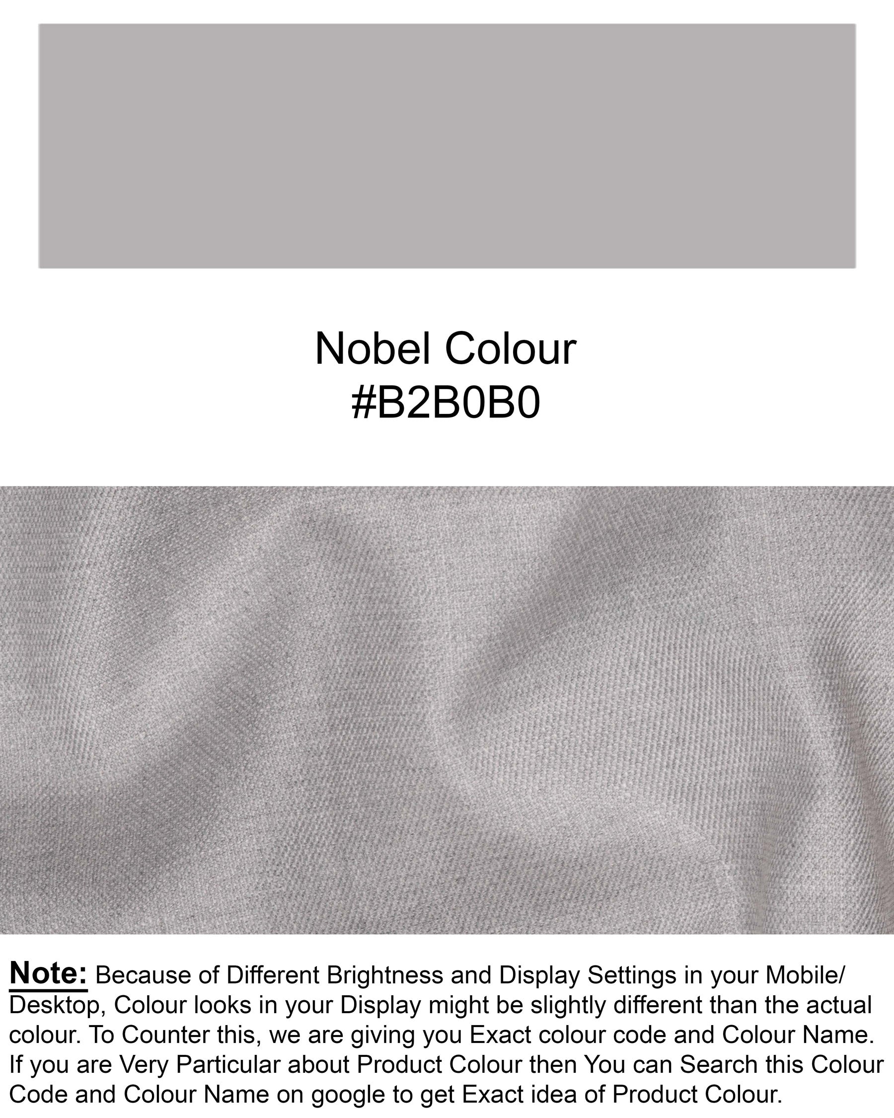 Nobel Gray Single Breasted Blazer BL1837-SB-36, BL1837-SB-38, BL1837-SB-40, BL1837-SB-42, BL1837-SB-44, BL1837-SB-46, BL1837-SB-48, BL1837-SB-50, BL1837-SB-52, BL1837-SB-54, BL1837-SB-56, BL1837-SB-58, BL1837-SB-60