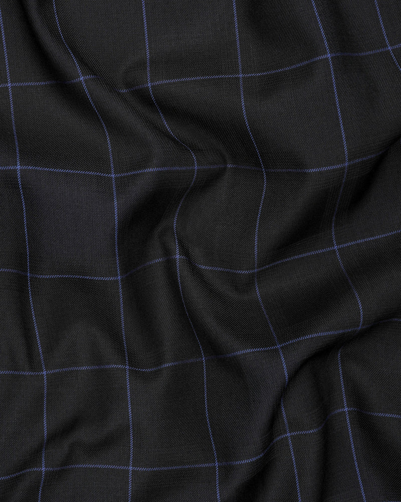 Thunder Windowpane Double Breasted Blazer BL1891-DB-36,BL1891-DB-38,BL1891-DB-40,BL1891-DB-42,BL1891-DB-44,BL1891-DB-46,BL1891-DB-48,BL1891-DB-50,BL1891-DB-52,BL1891-DB-54,BL1891-DB-56,BL1891-DB-58,BL1891-DB-60