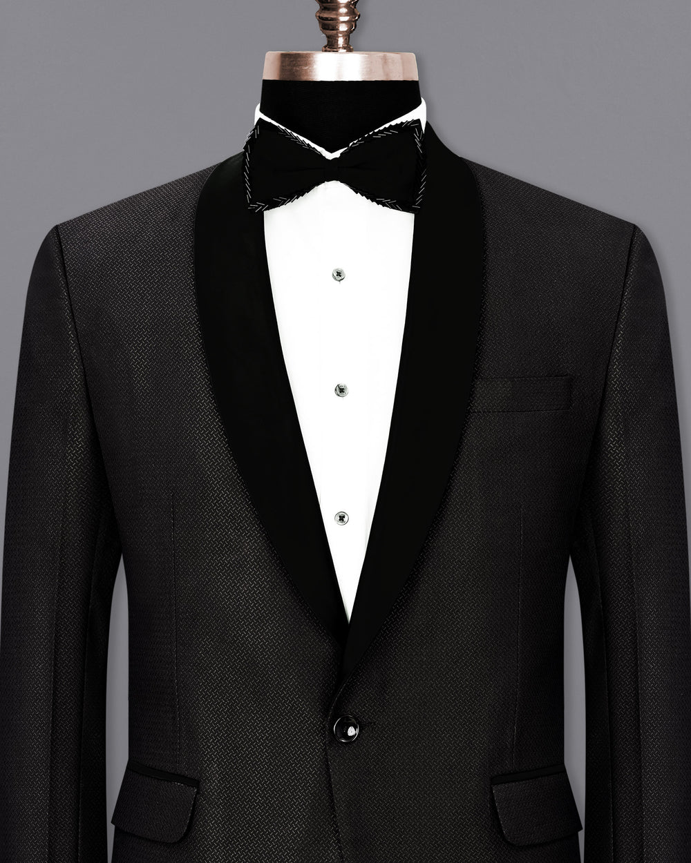 Thunder Black Tuxedo Blazer
